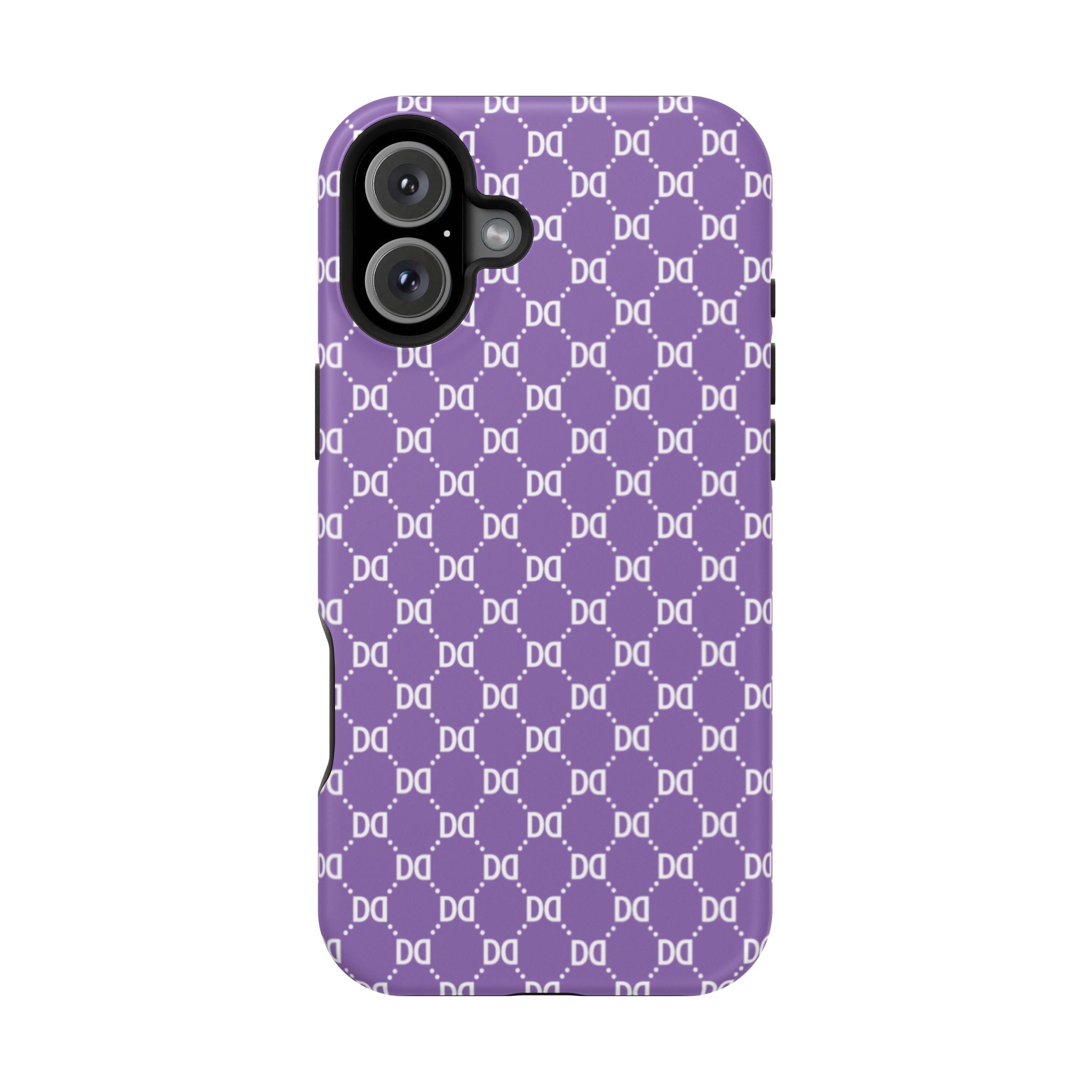 DD Monogram Pattern Magnetic Phone Case