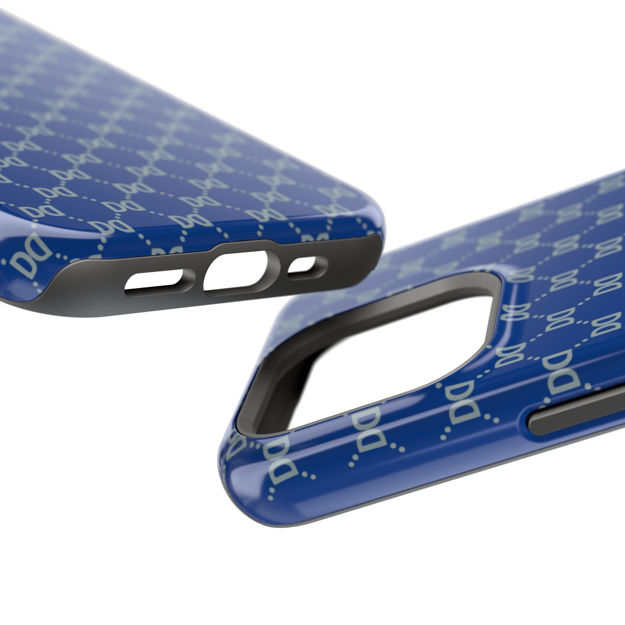 DD Monogram Pattern Magnetic Phone Case