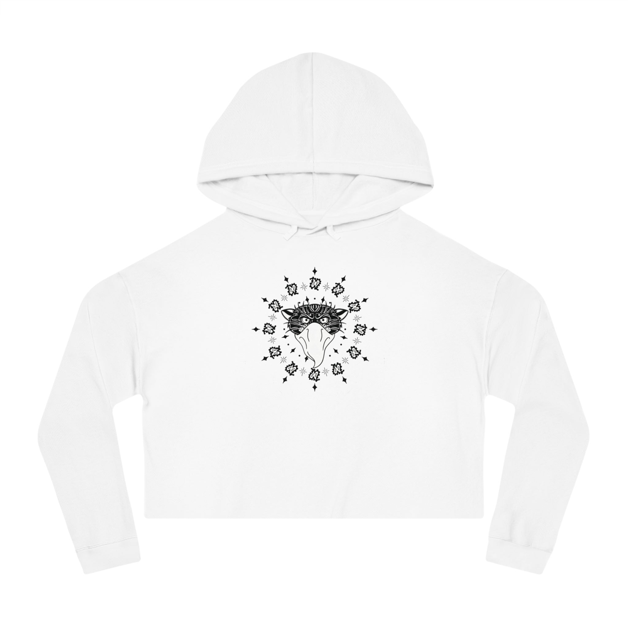 Bandito Panther Paisley Women’s Cropped Hoodie