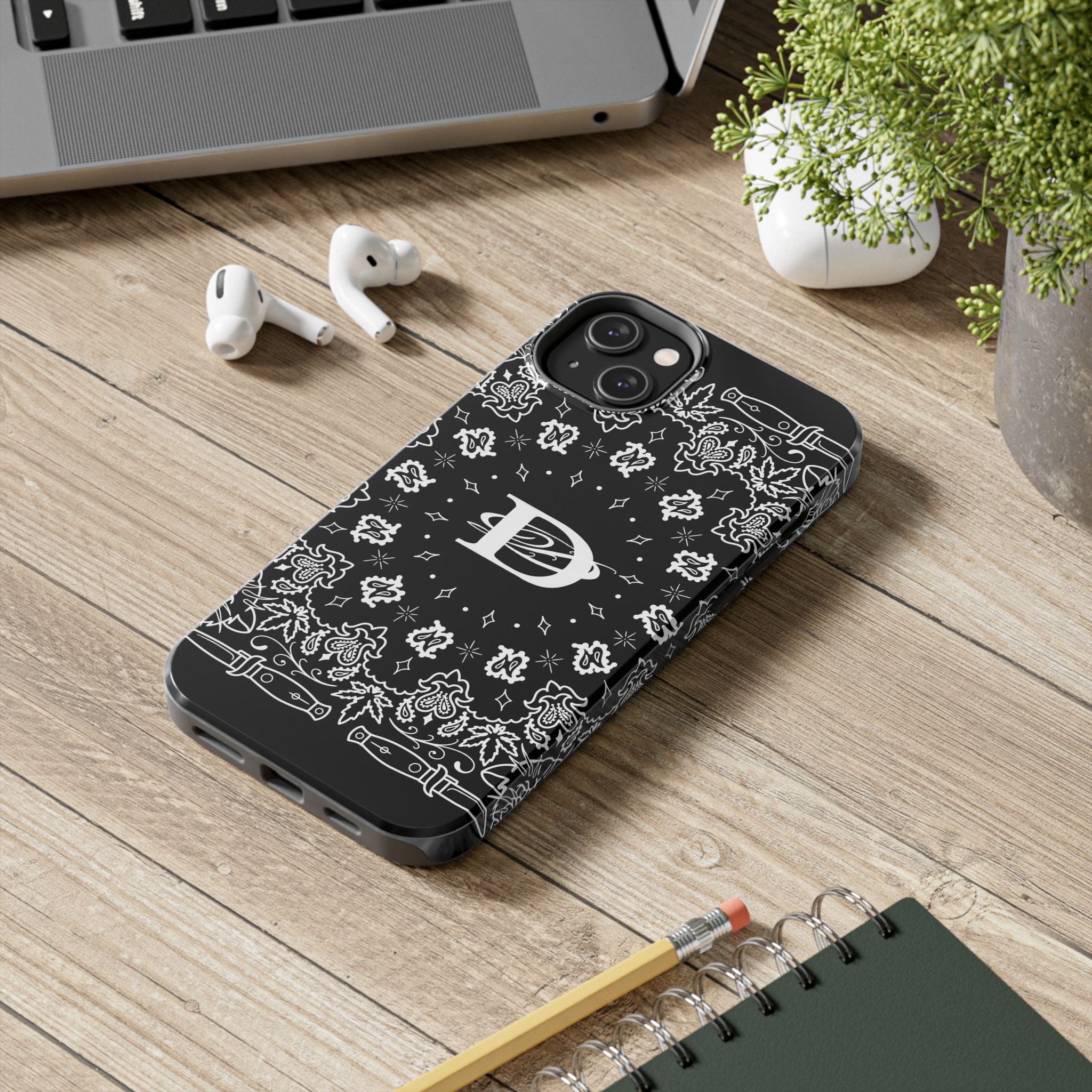 DD Custom Bandana Print Phone Case