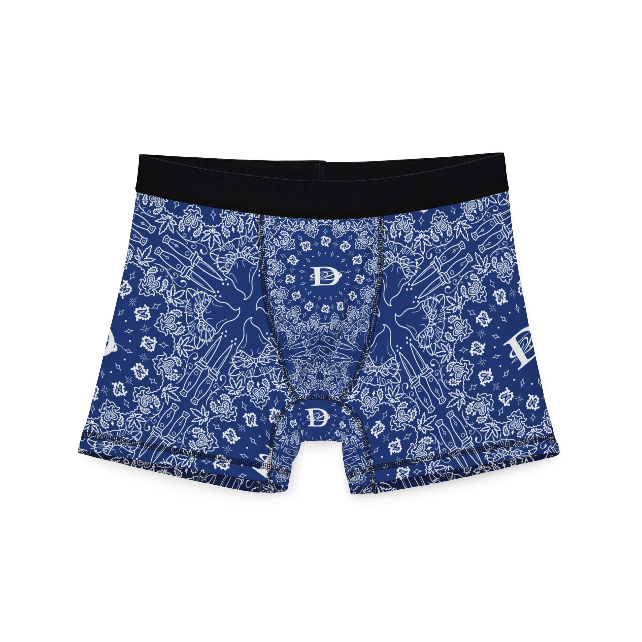 DD Custom Bandana Print Men's Boxers AOP