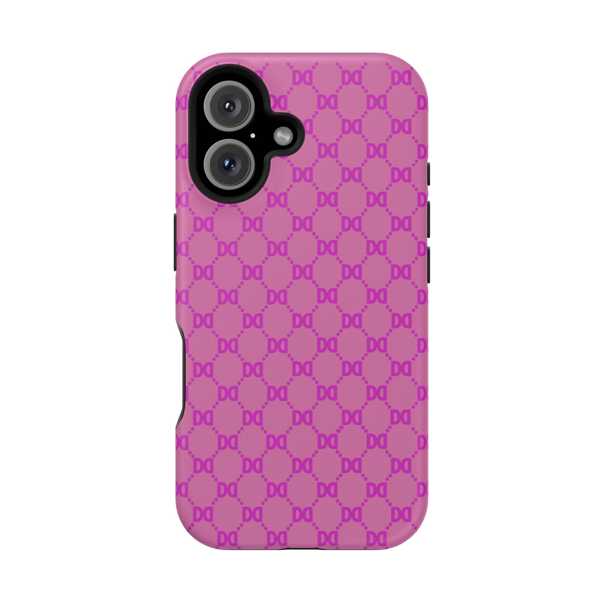 DD Monogram Pattern Magnetic Phone Case