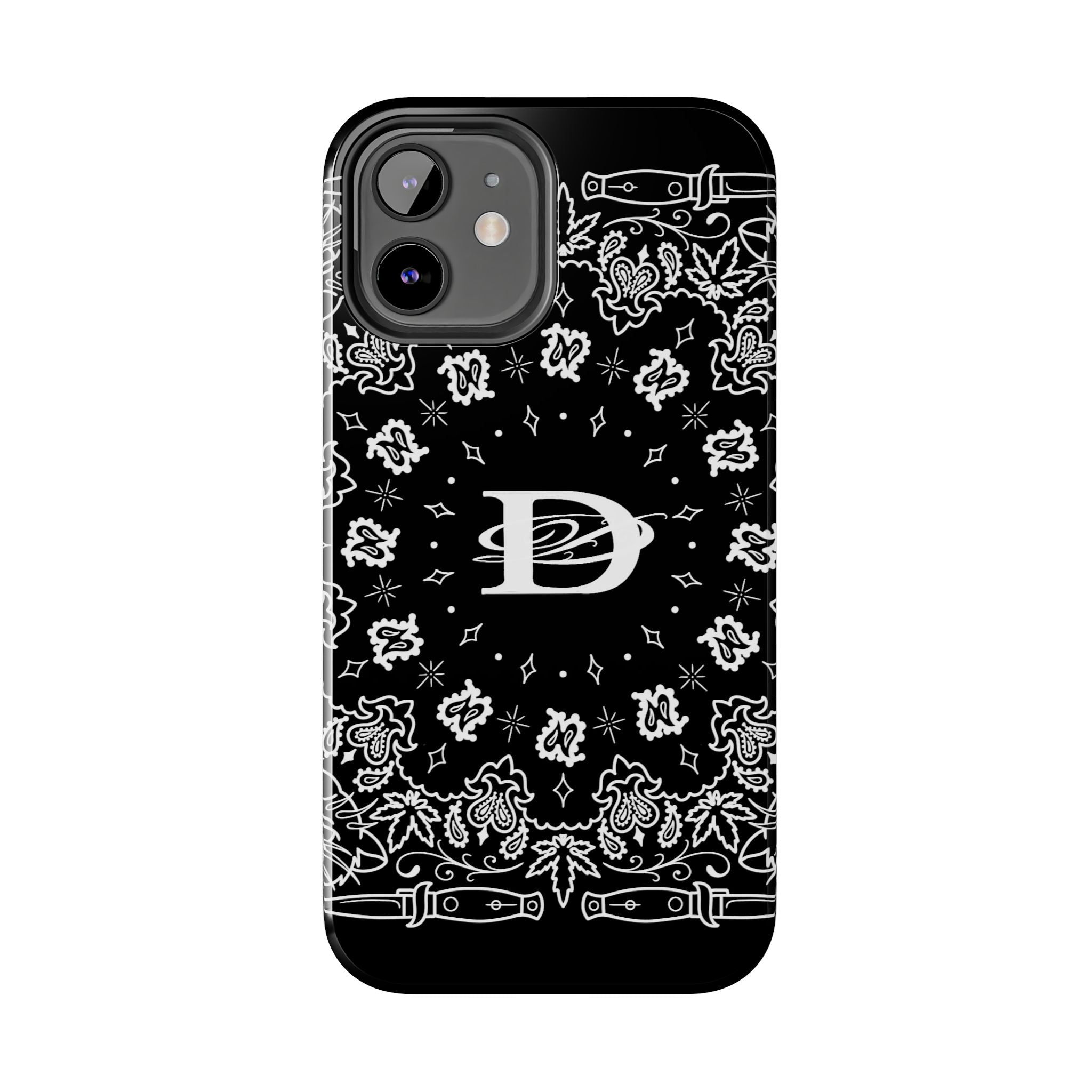 DD Custom Bandana Print Phone Case
