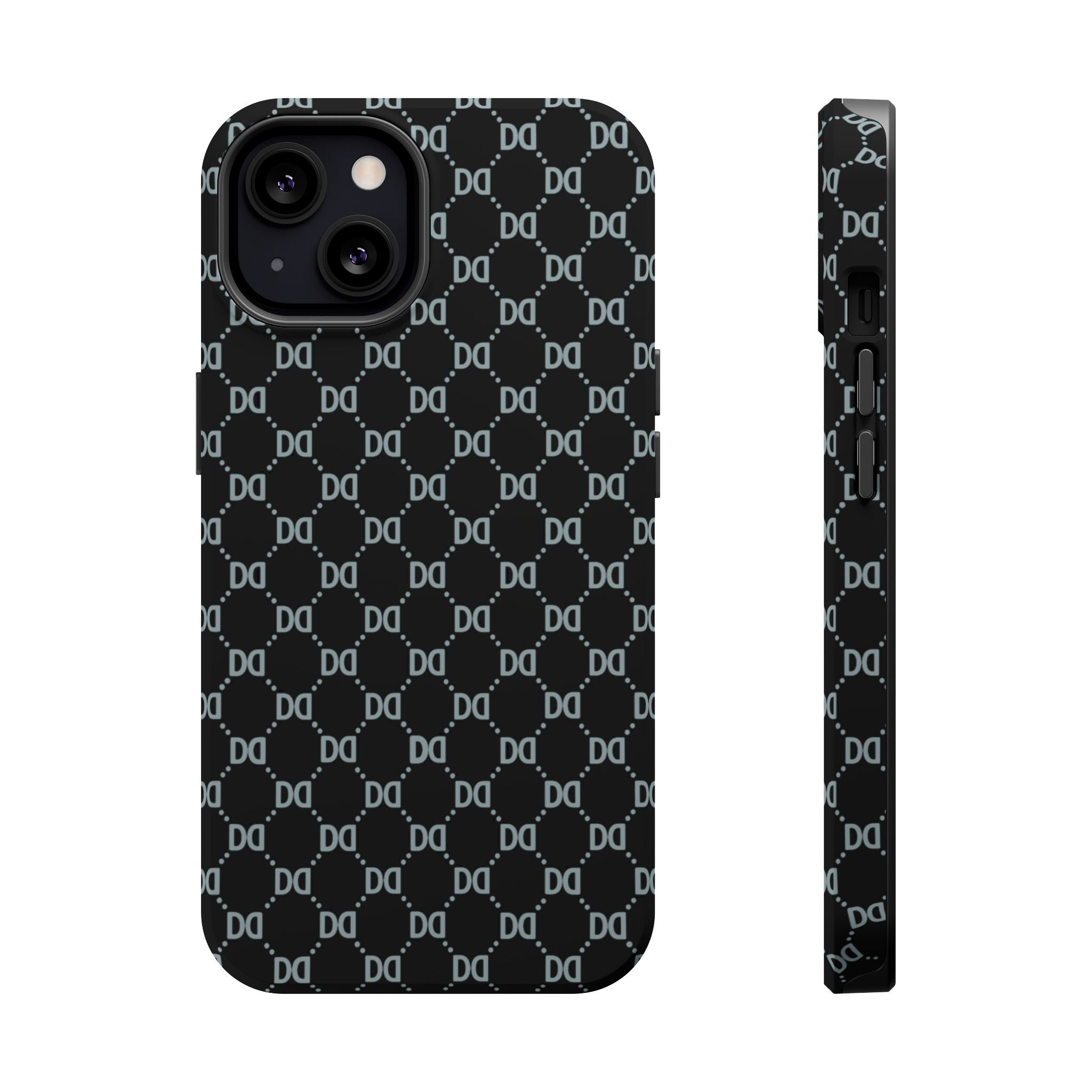 DD Monogram Pattern Magnetic Phone Case