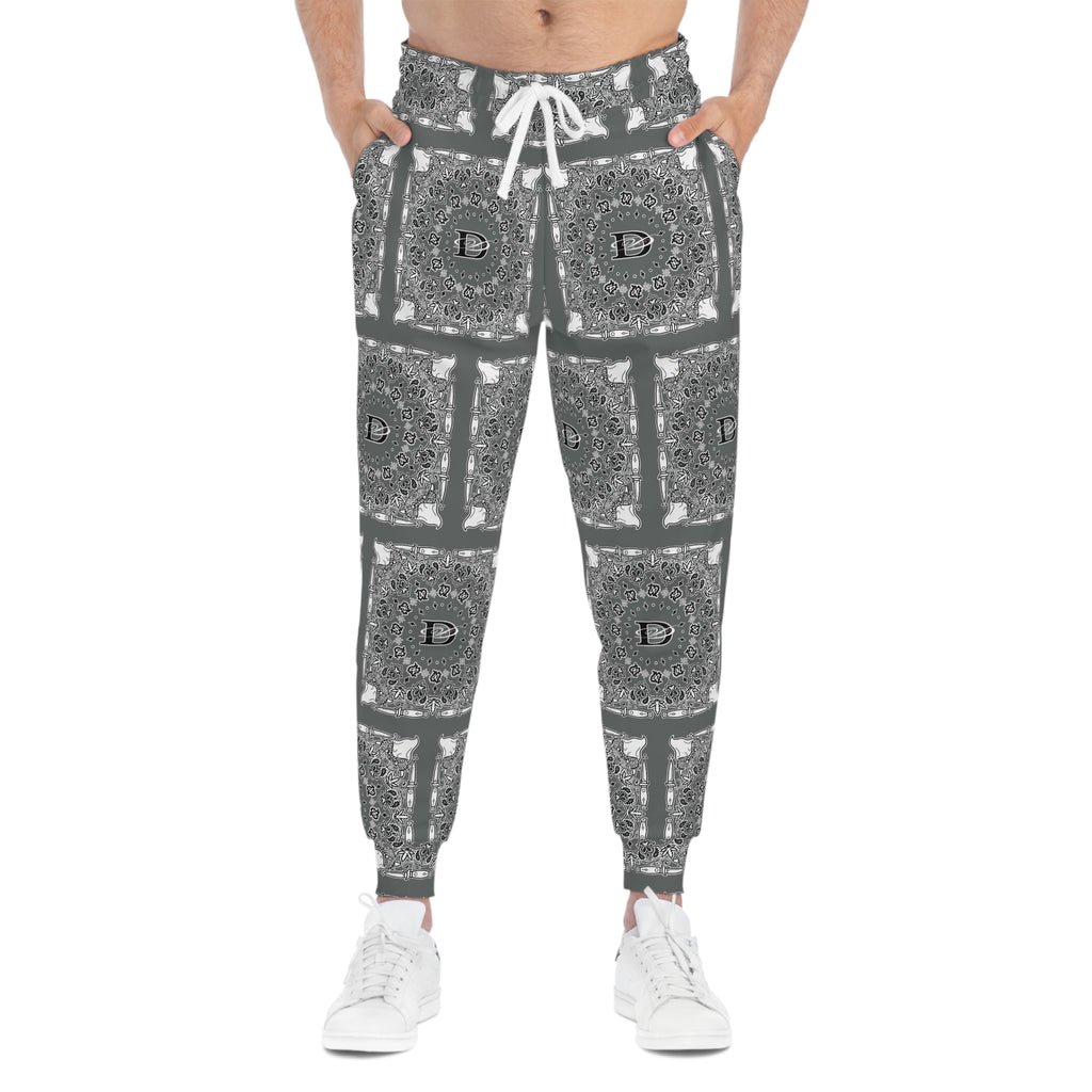 DD Custom Bandana Print Joggers AOP