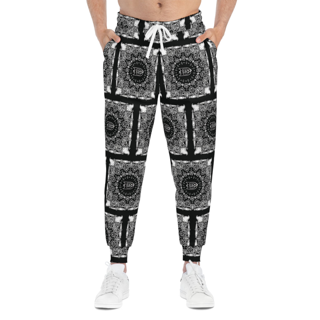 DD Custom Bandana Print Joggers AOP