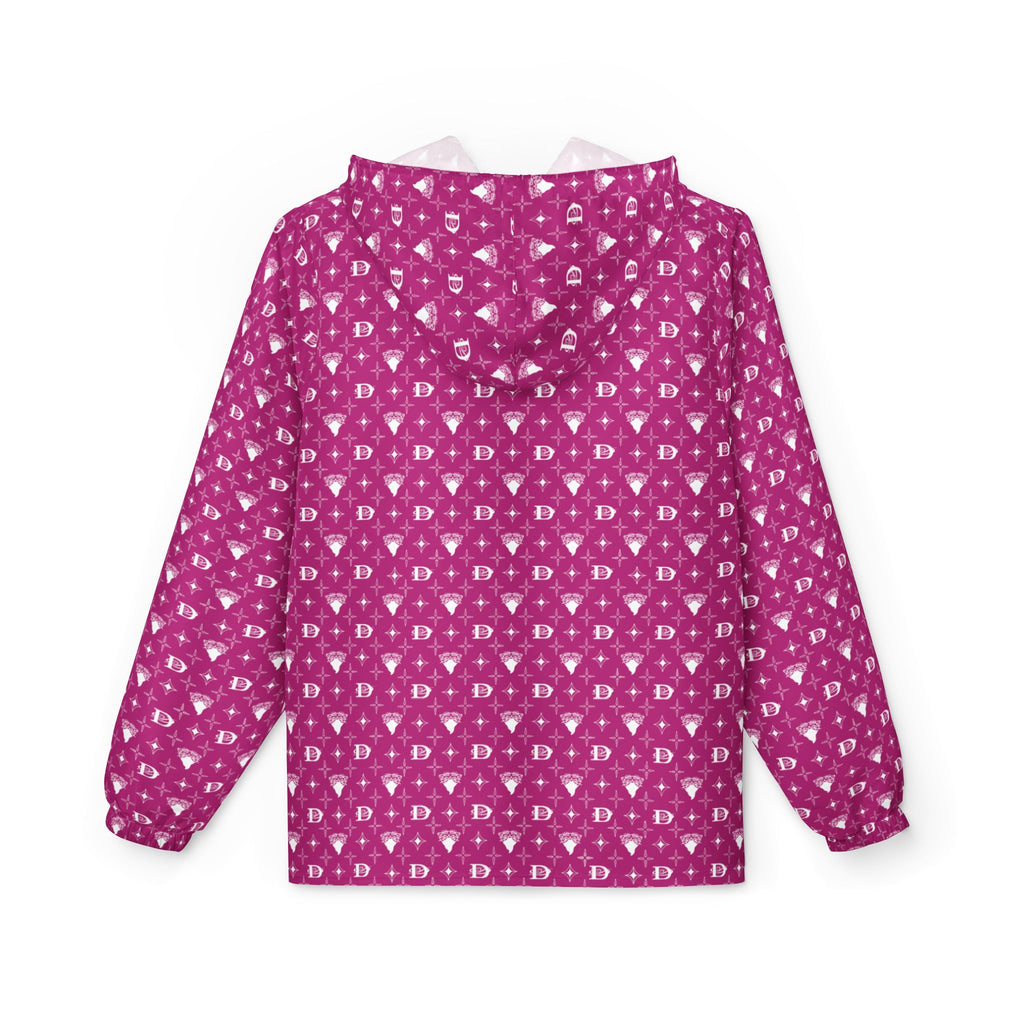 Bandito Panther Custom Monogram Print Lightweight Windbreaker Jacket AOP