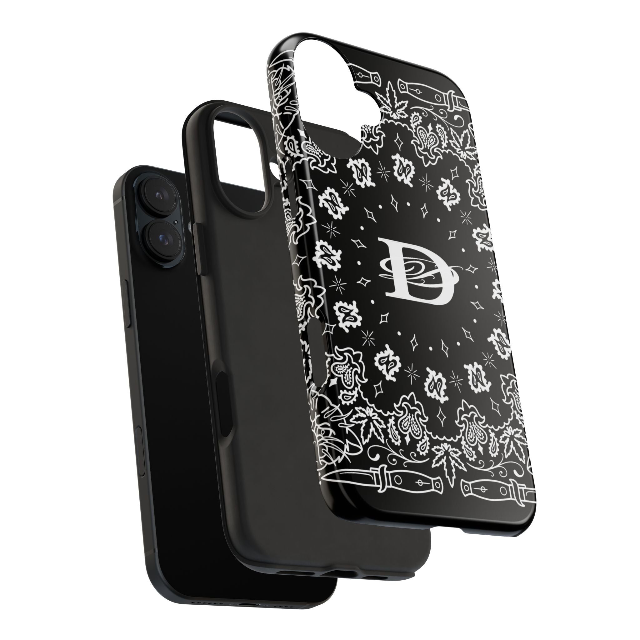 DD Custom Bandana Print Phone Case