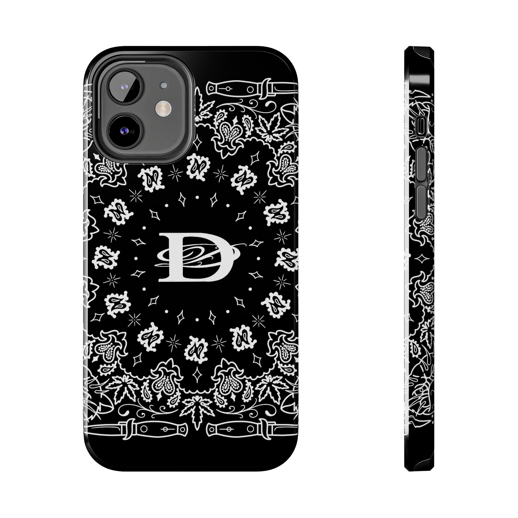 DD Custom Bandana Print Phone Case