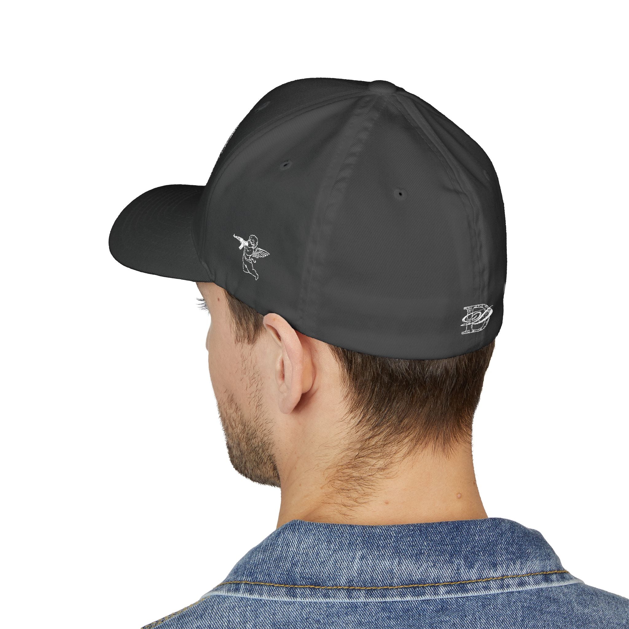 DD Bandana Logo Embroidered Closed Back Stretch Fit Cap
