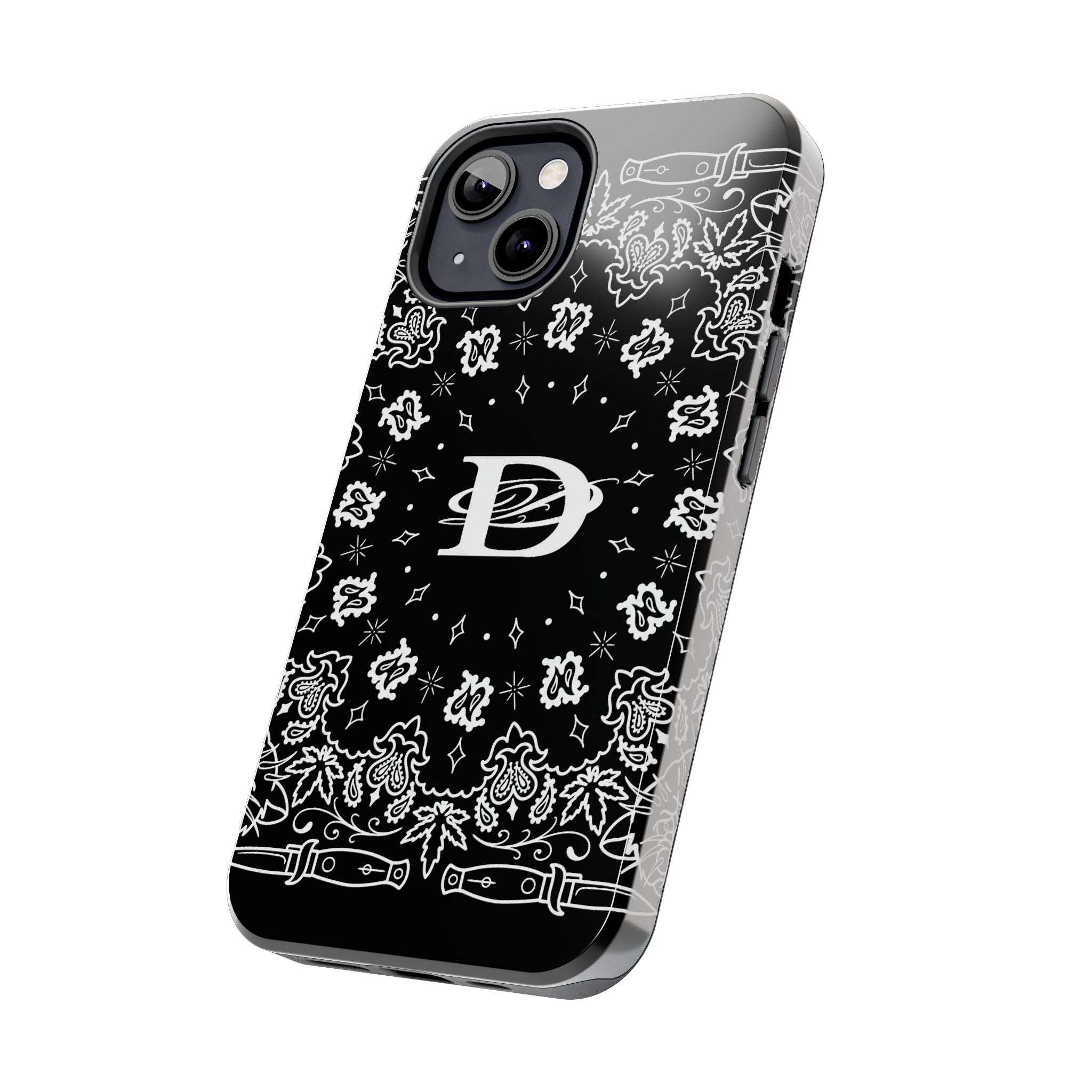 DD Custom Bandana Print Phone Case