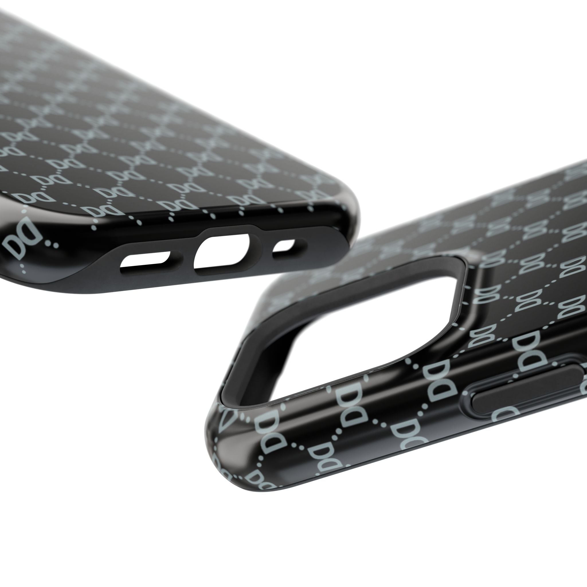 DD Monogram Pattern Magnetic Phone Case