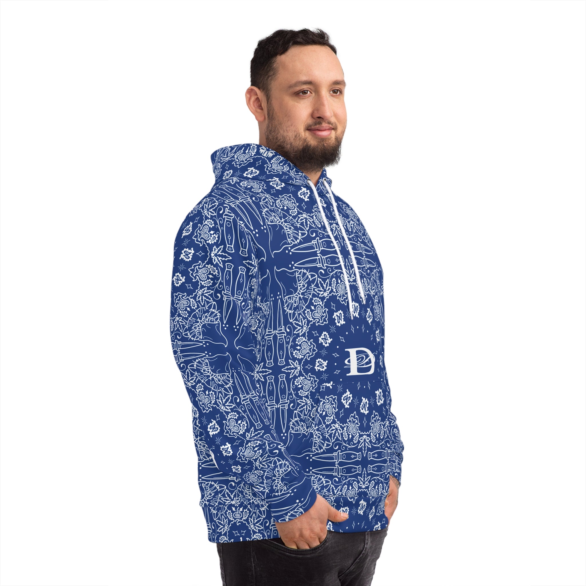 DD Custom Bandana Unisex Hoodie AOP