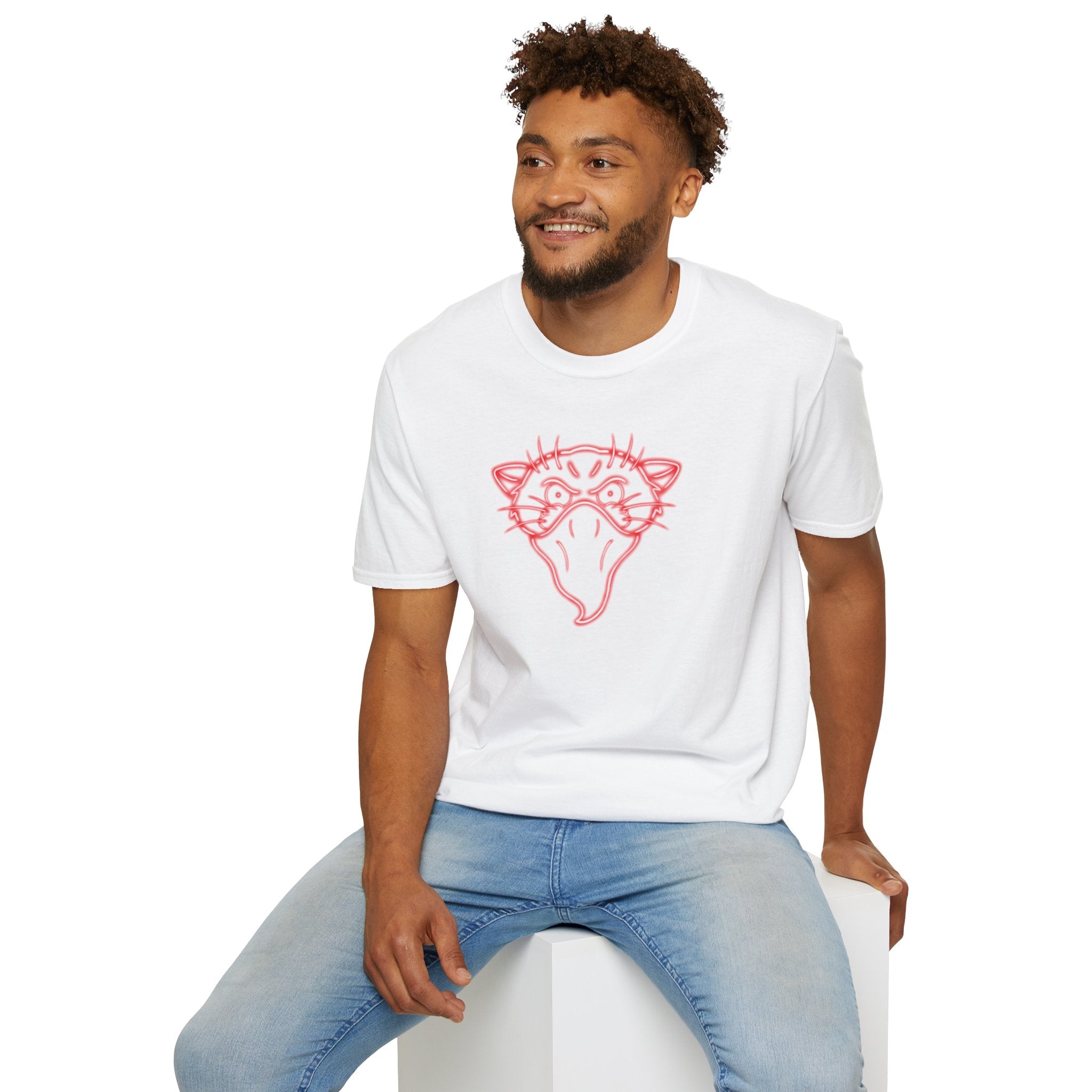 Neon Bandito Panther Softstyle Unisex T-Shirt