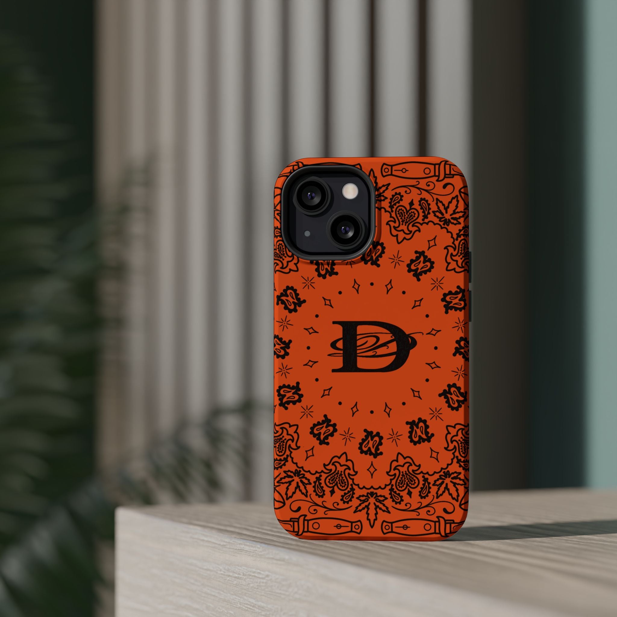 DD Custom Bandana Print Stylish Magnetic Phone Cases for Trendy Protection, Customize Your Style, Personalized Gift, Unique Design