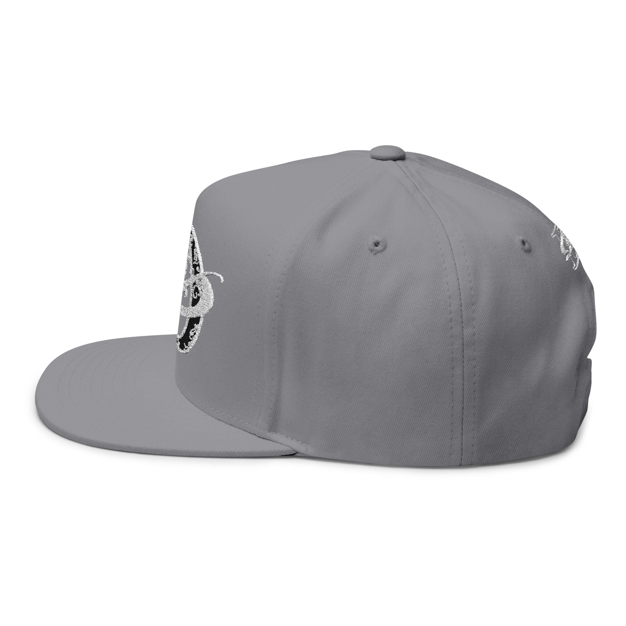 DD Bandana Logo Flat Bill Snapback Cap
