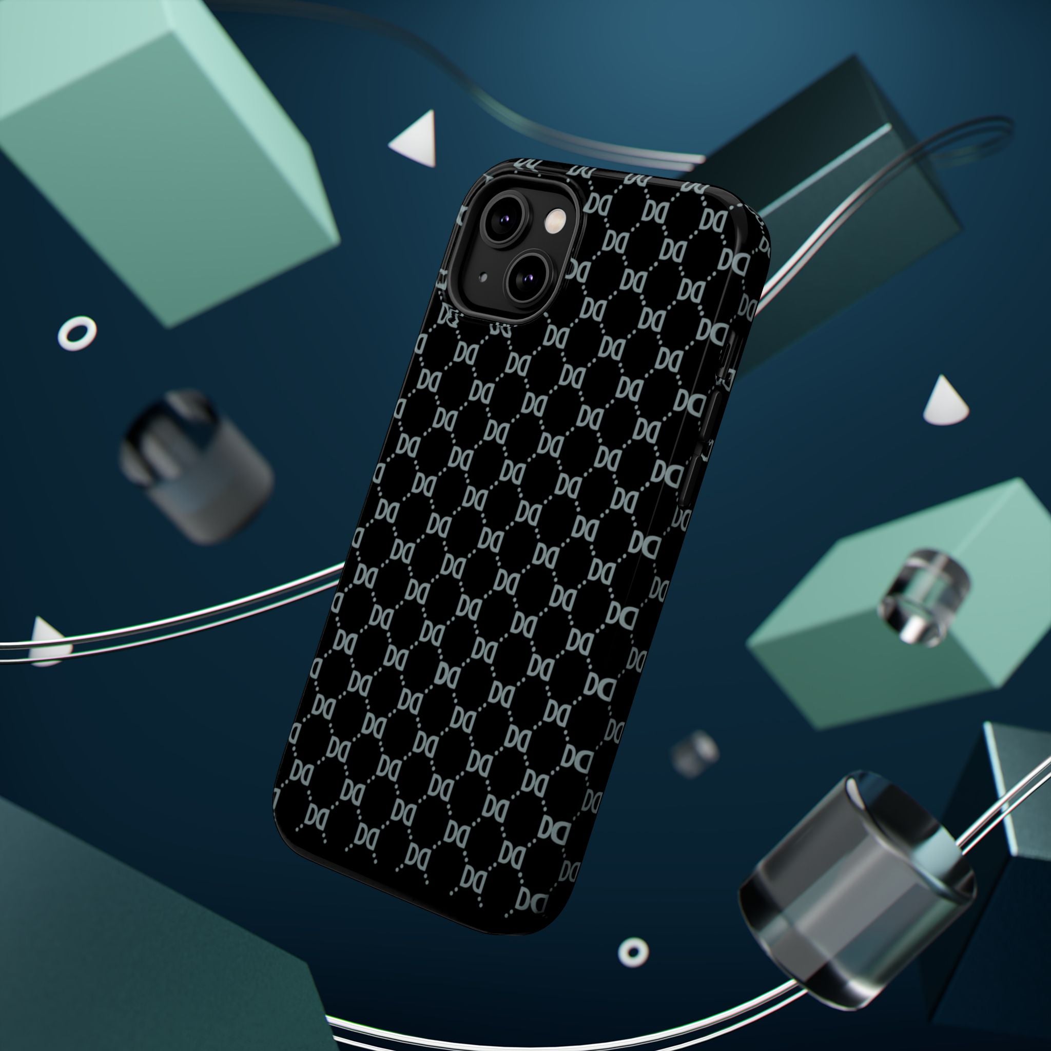 DD Monogram Pattern Magnetic Phone Case