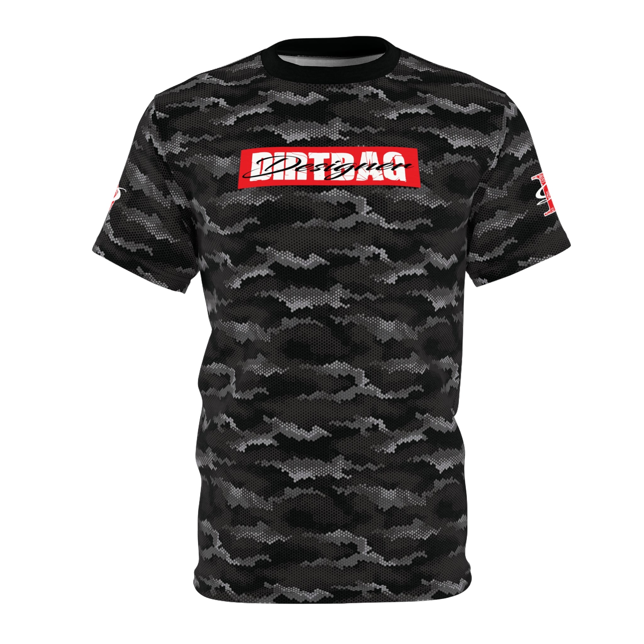 DD Box Logo Hexagon Digital Urban Camo Unisex T-Shirt AOP