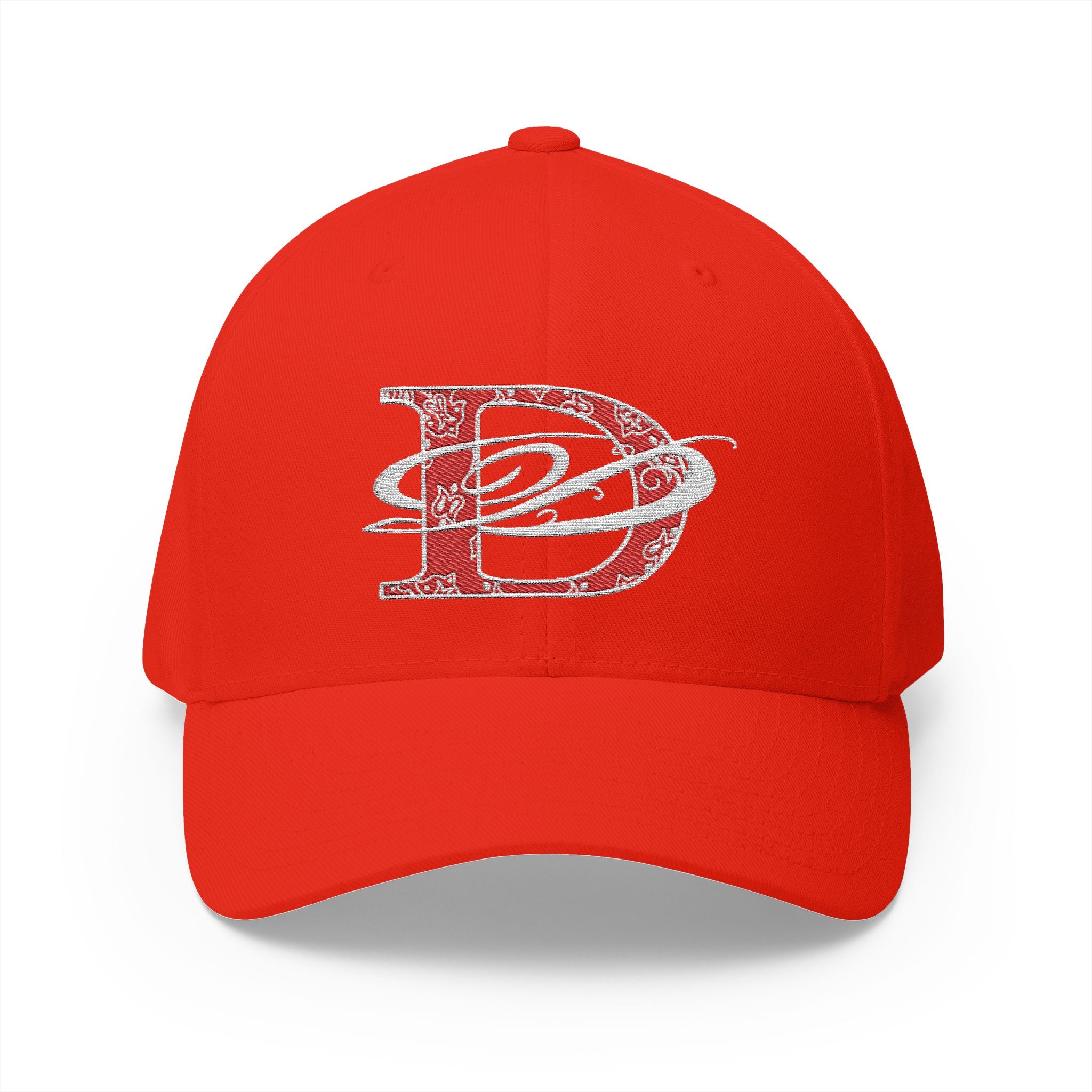 DD Bandana Logo Embroidered Closed Back Stretch Fit Cap