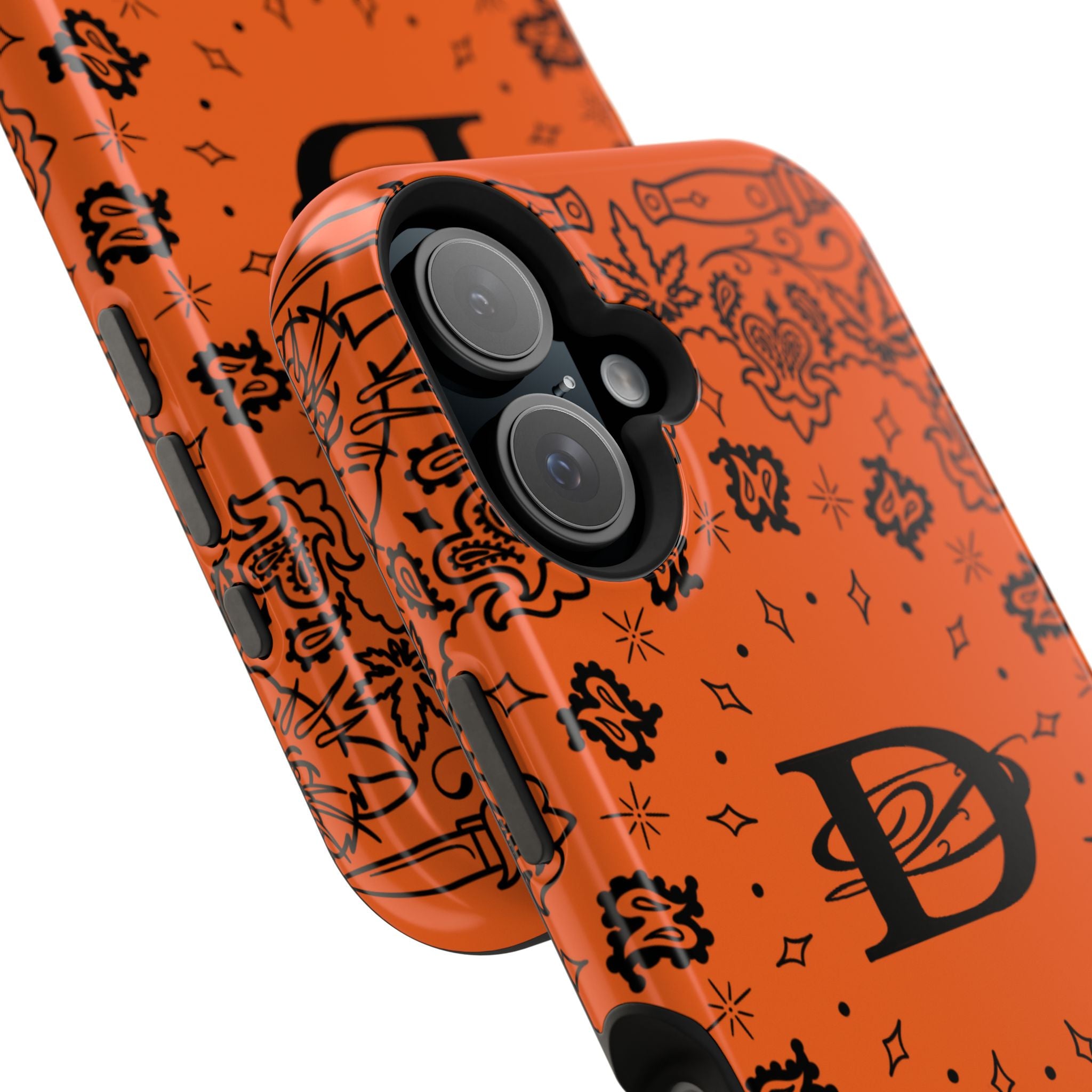 DD Custom Bandana Print Stylish Magnetic Phone Cases for Trendy Protection, Customize Your Style, Personalized Gift, Unique Design