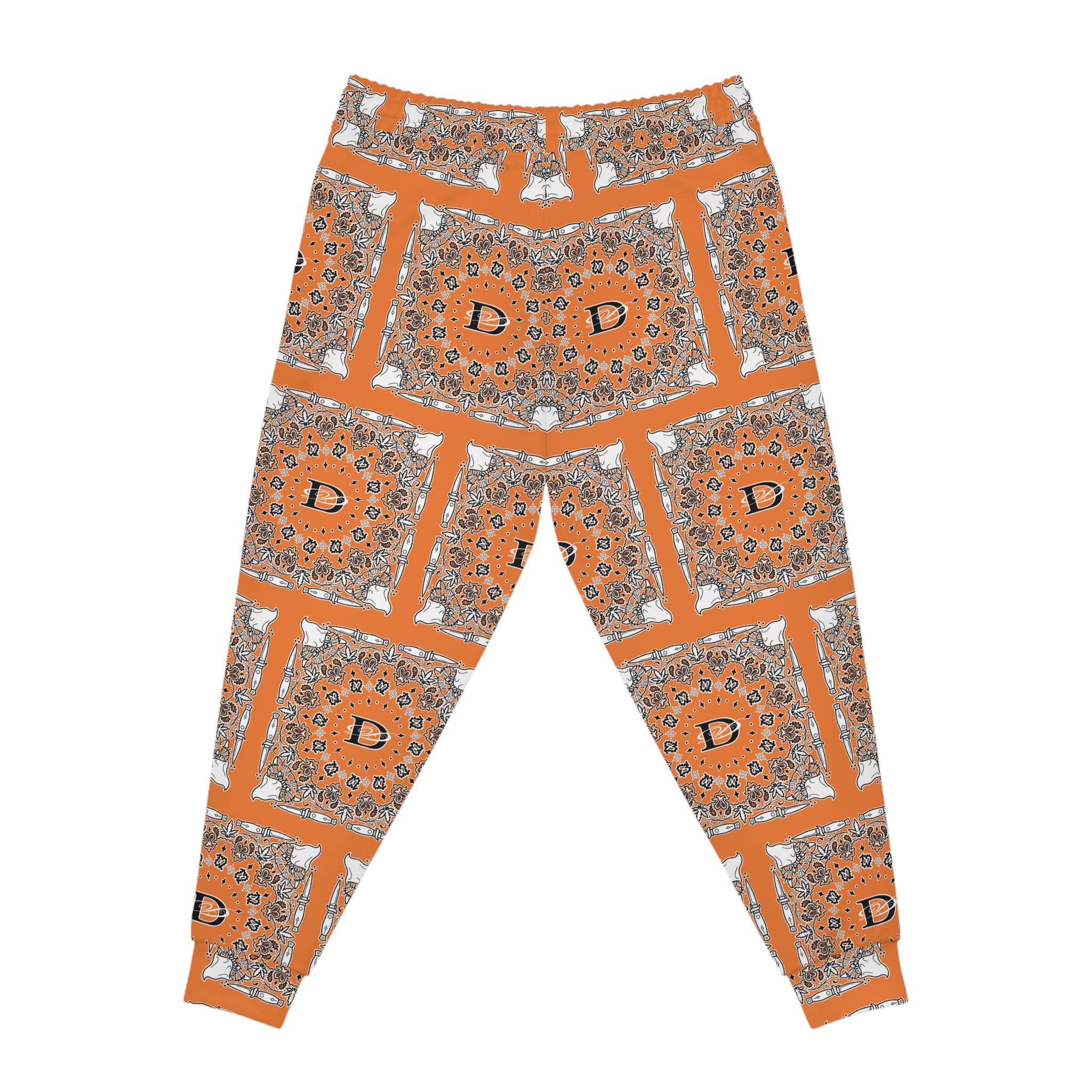DD Custom Bandana Print Joggers AOP