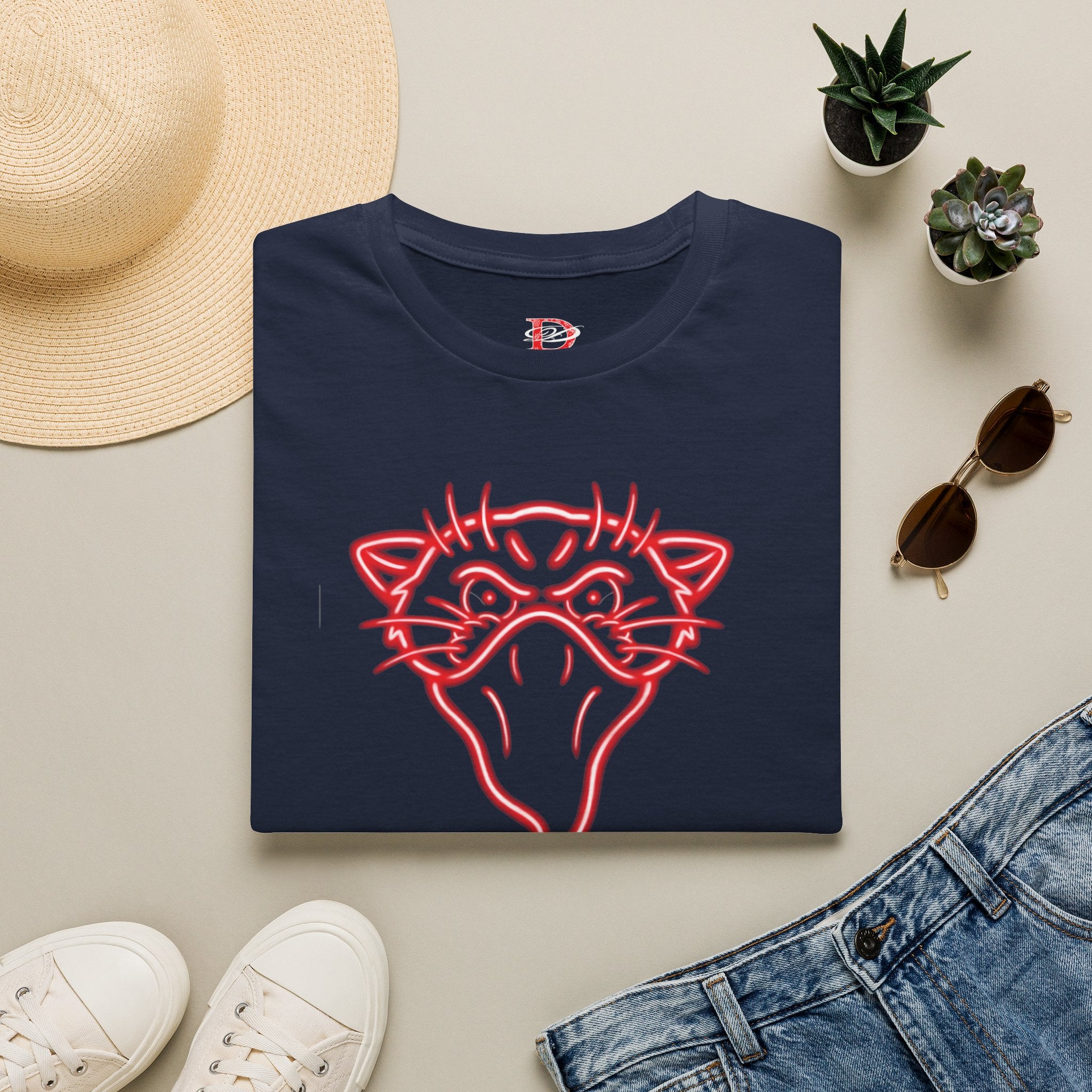 Neon Bandito Panther Softstyle Unisex T-Shirt