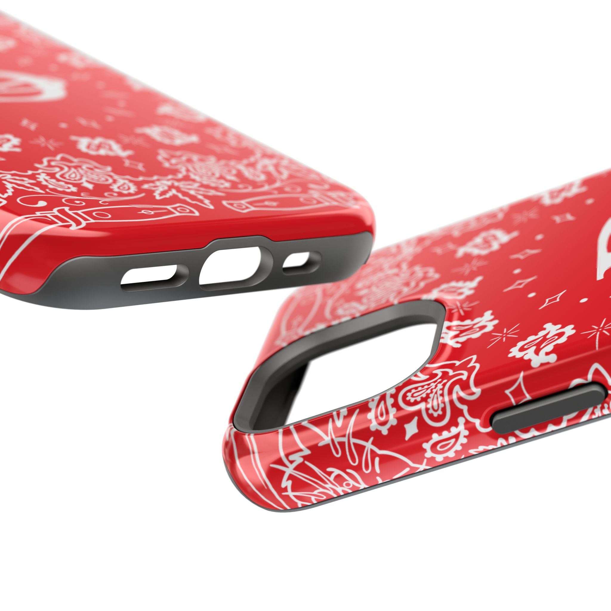 DD Custom Bandana Print Magnetic iPhone Case