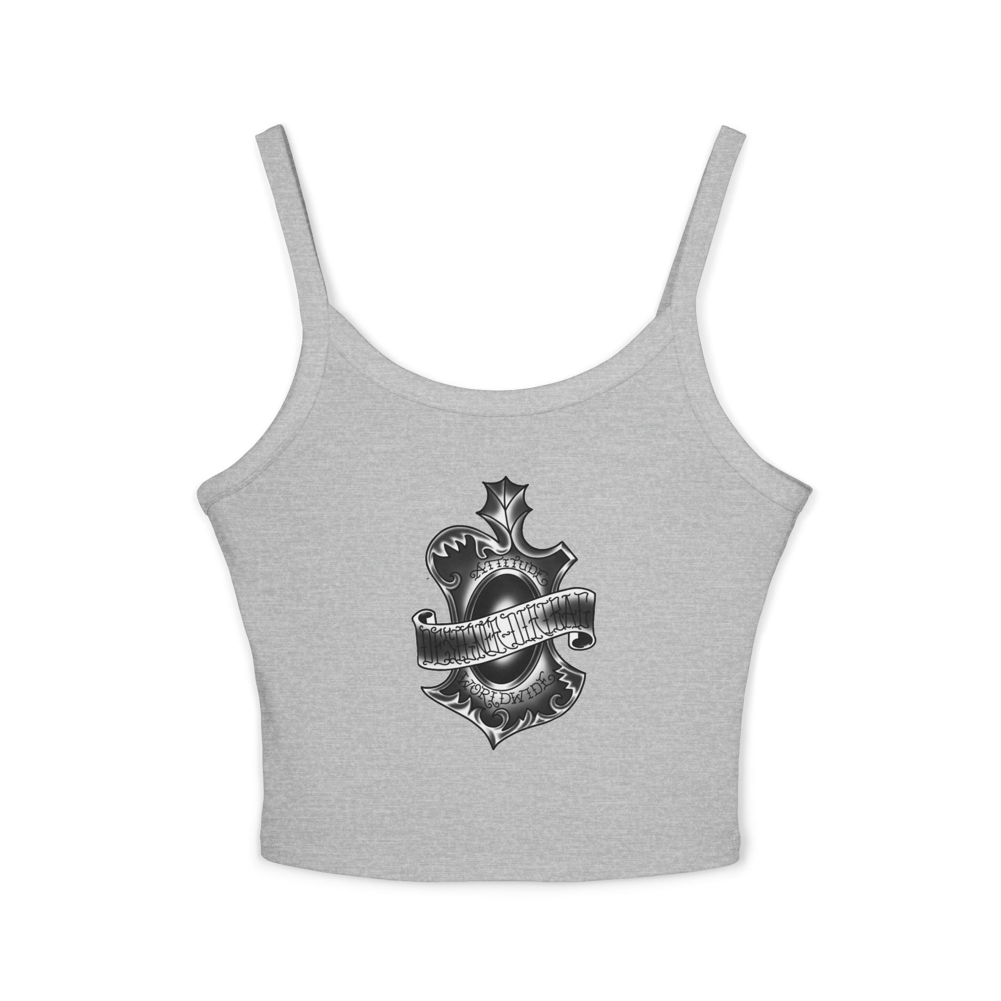 Oak Leaf Shield Spaghetti Strap Tank Top