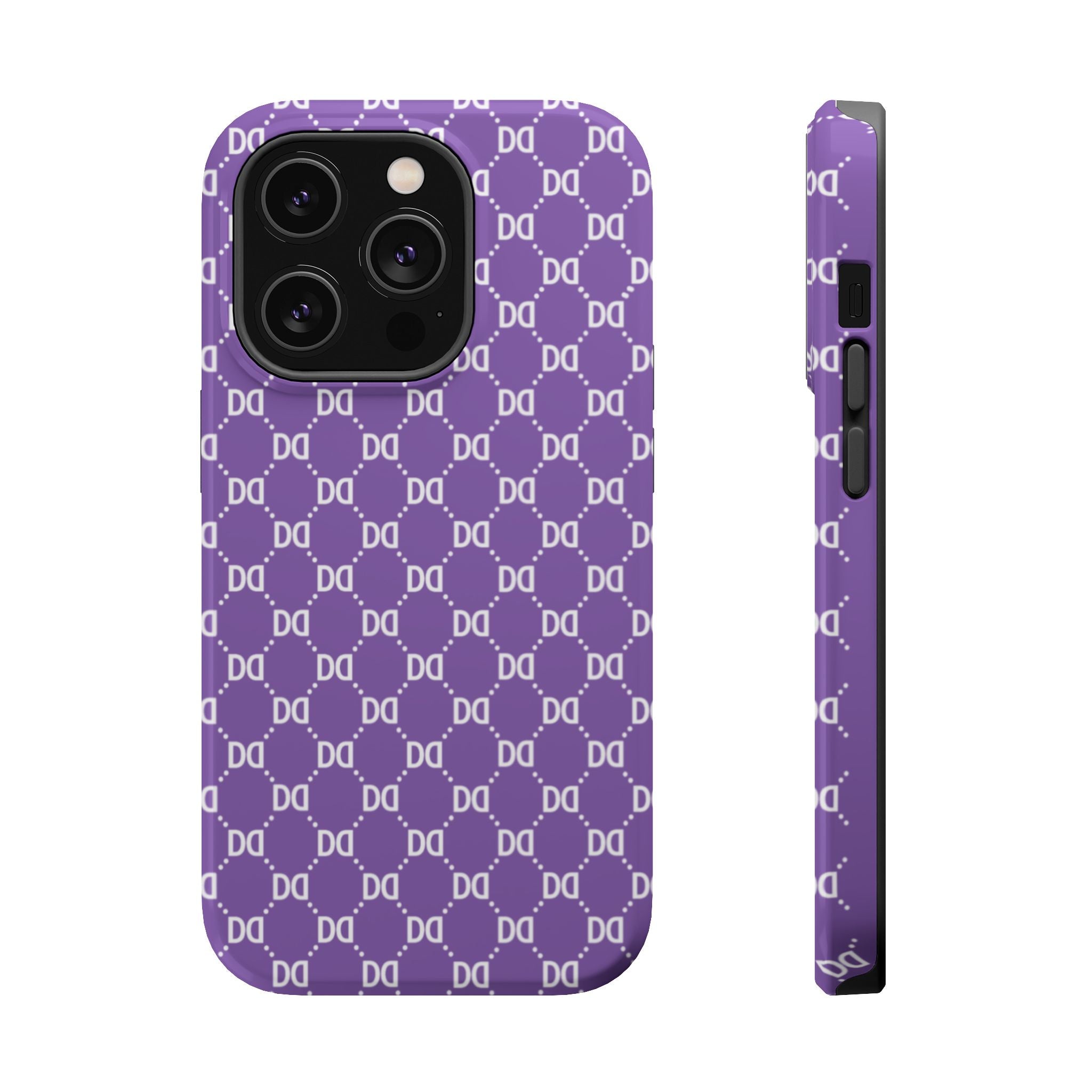 DD Monogram Pattern Magnetic Phone Case