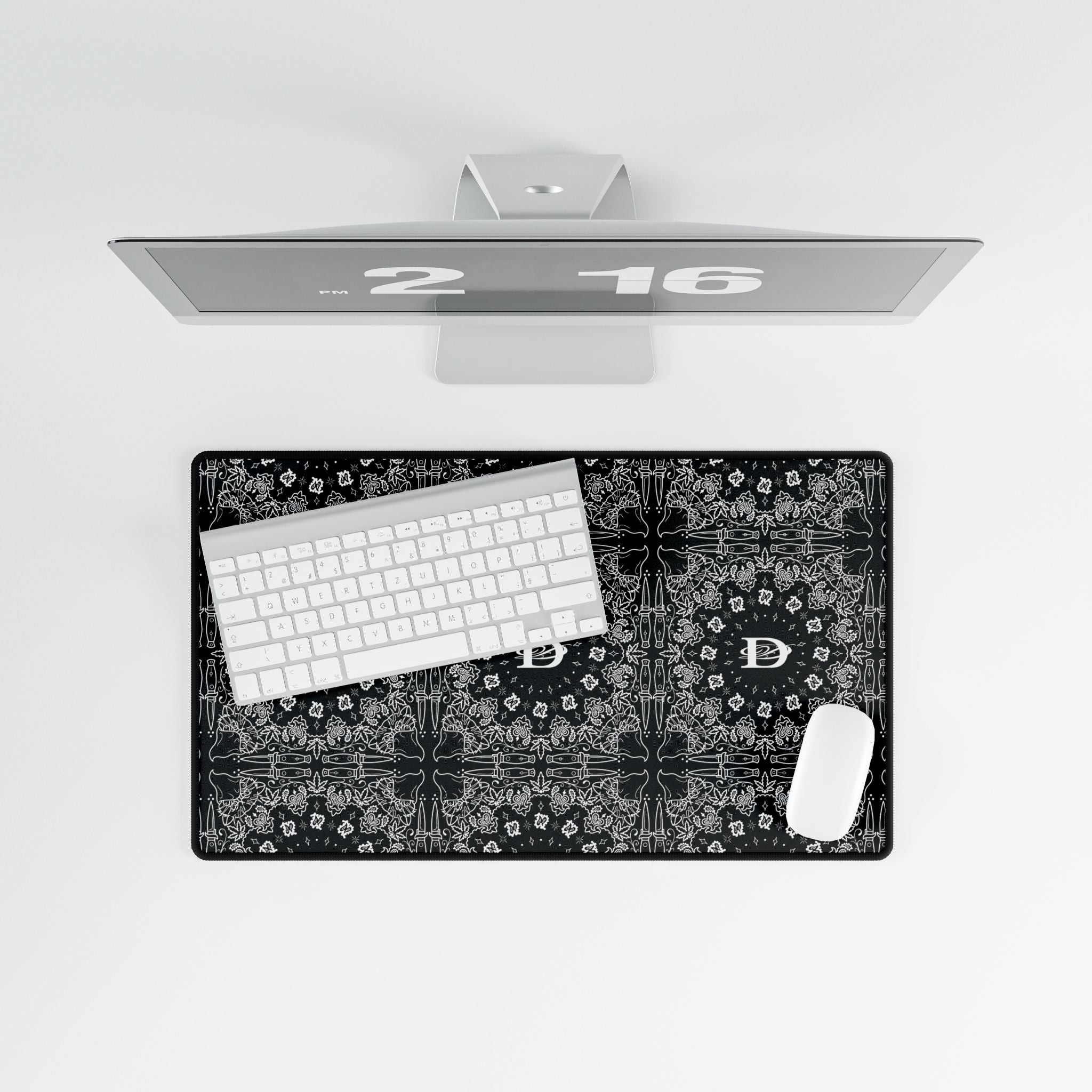 DD Custom Bandana Print Large Desk Mat Mouse Pad AOP