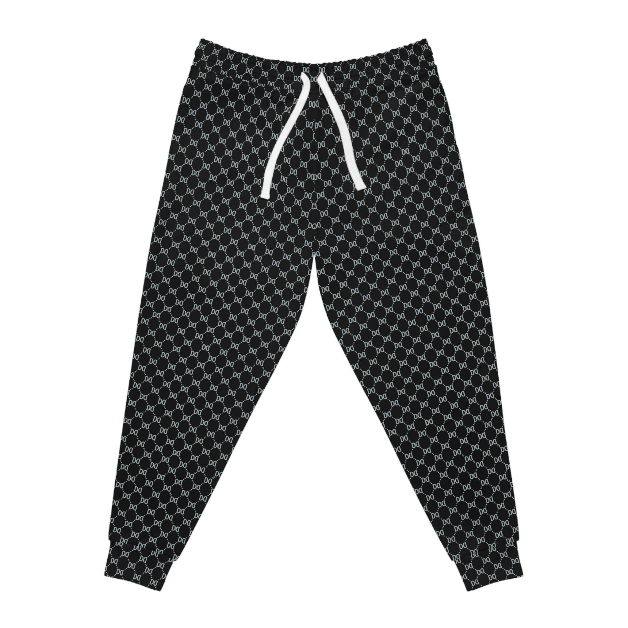 DD Custom Monogram Print Unisex Joggers AOP