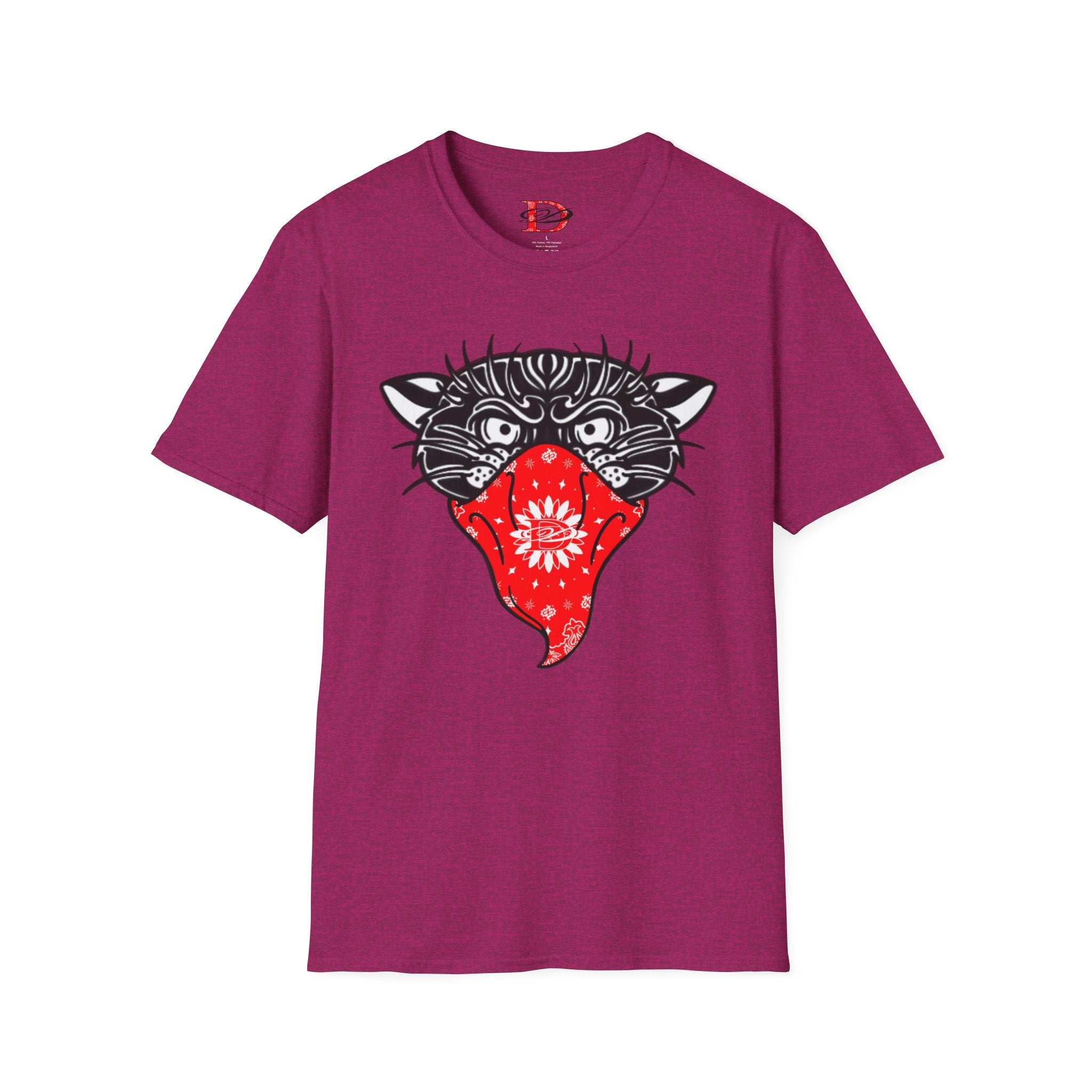 DD Bandito Panther | Softstyle T-Shirt, Unisex, Streetwear, Urban Fashion, Tattoo, Designer