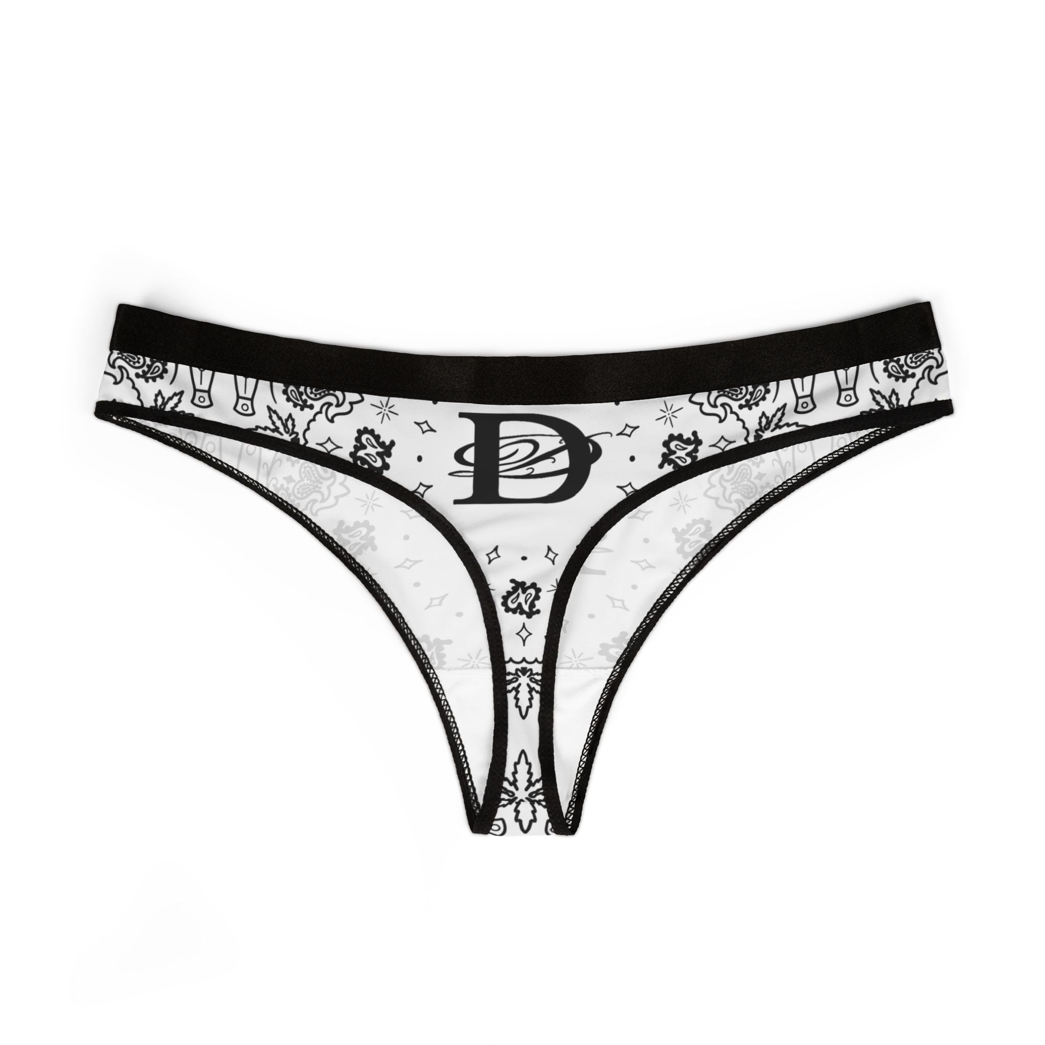 DD Custom Bandana Women's Thong Underwear | Underwear, Tattoo, Streetwear, Designer, Fashion, Bandana