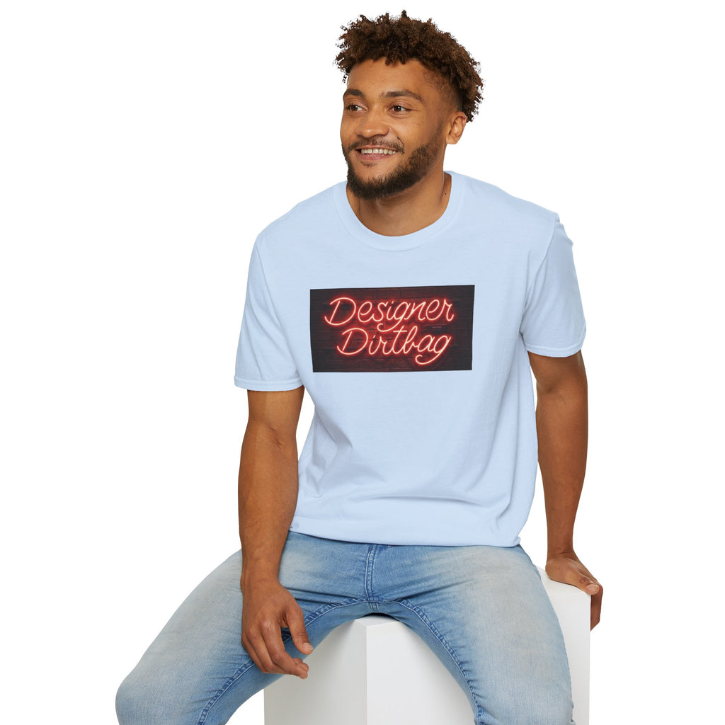 DD Neon Sign Softstyle Unisex T-Shirt