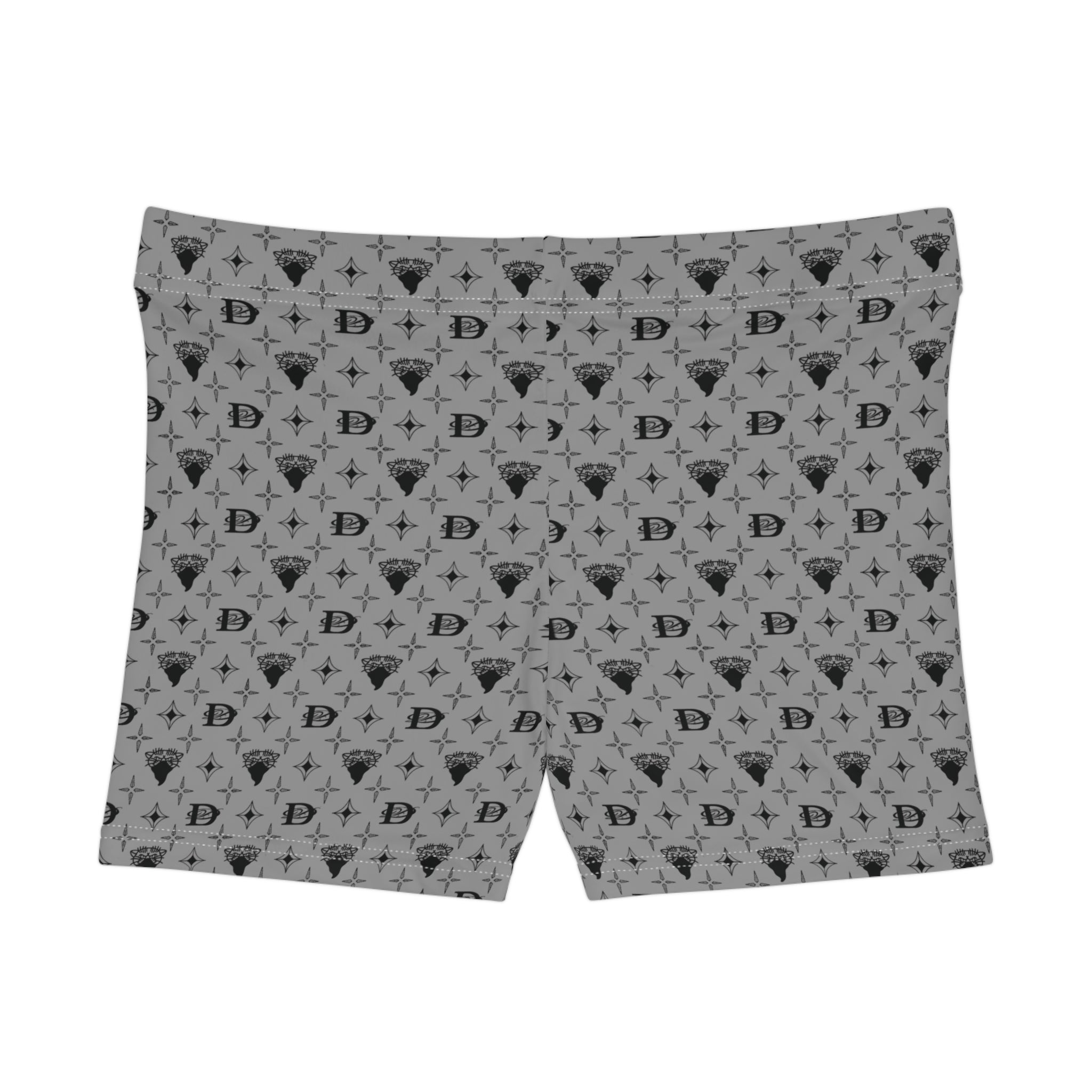 Bandito Panther Custom Monogram Print Women's Shorts AOP