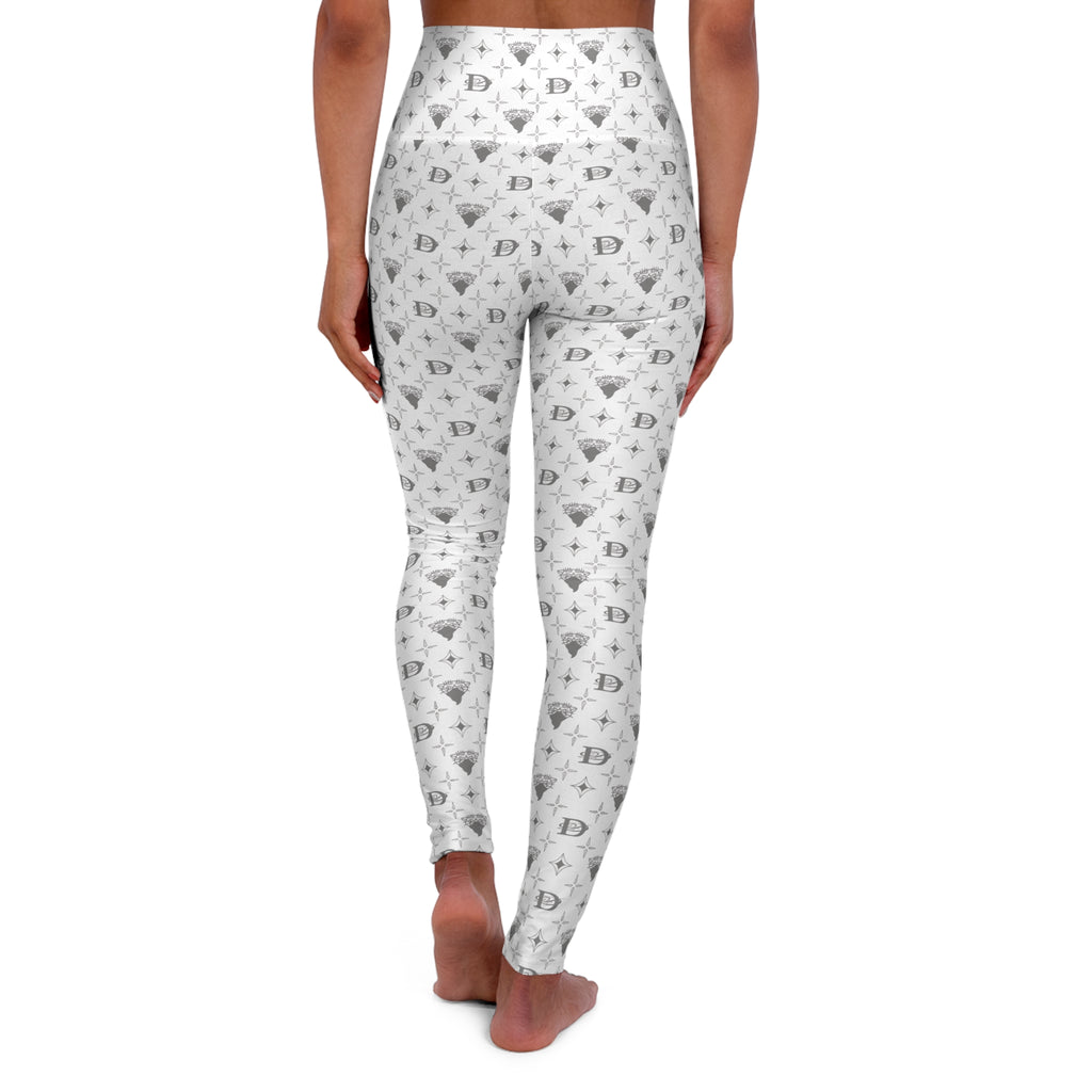 Bandito Panther Custom Monogram High Waisted Leggings AOP