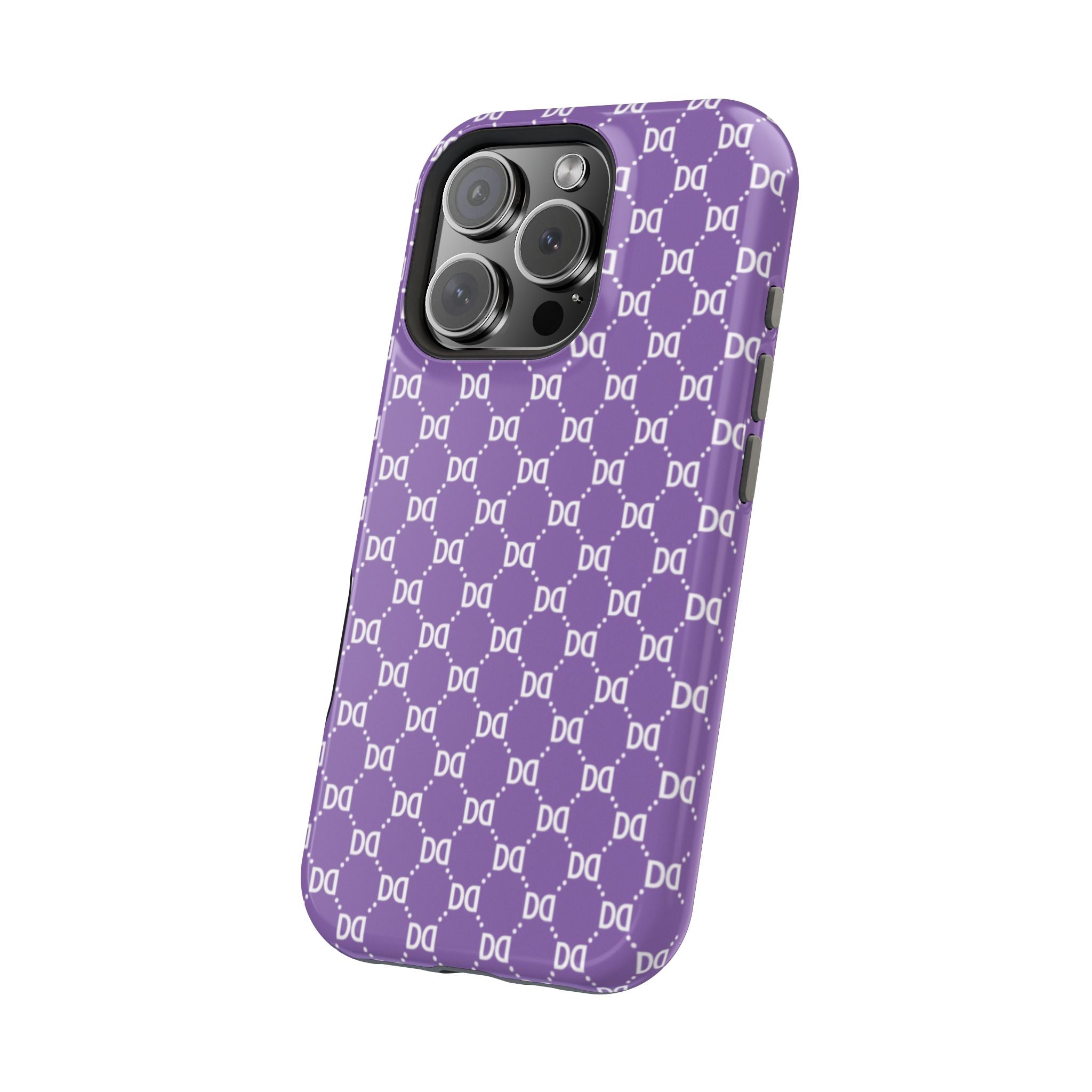 DD Monogram Pattern Magnetic Phone Case