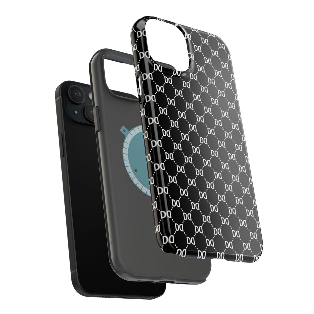 DD Monogram Pattern Magnetic Phone Case