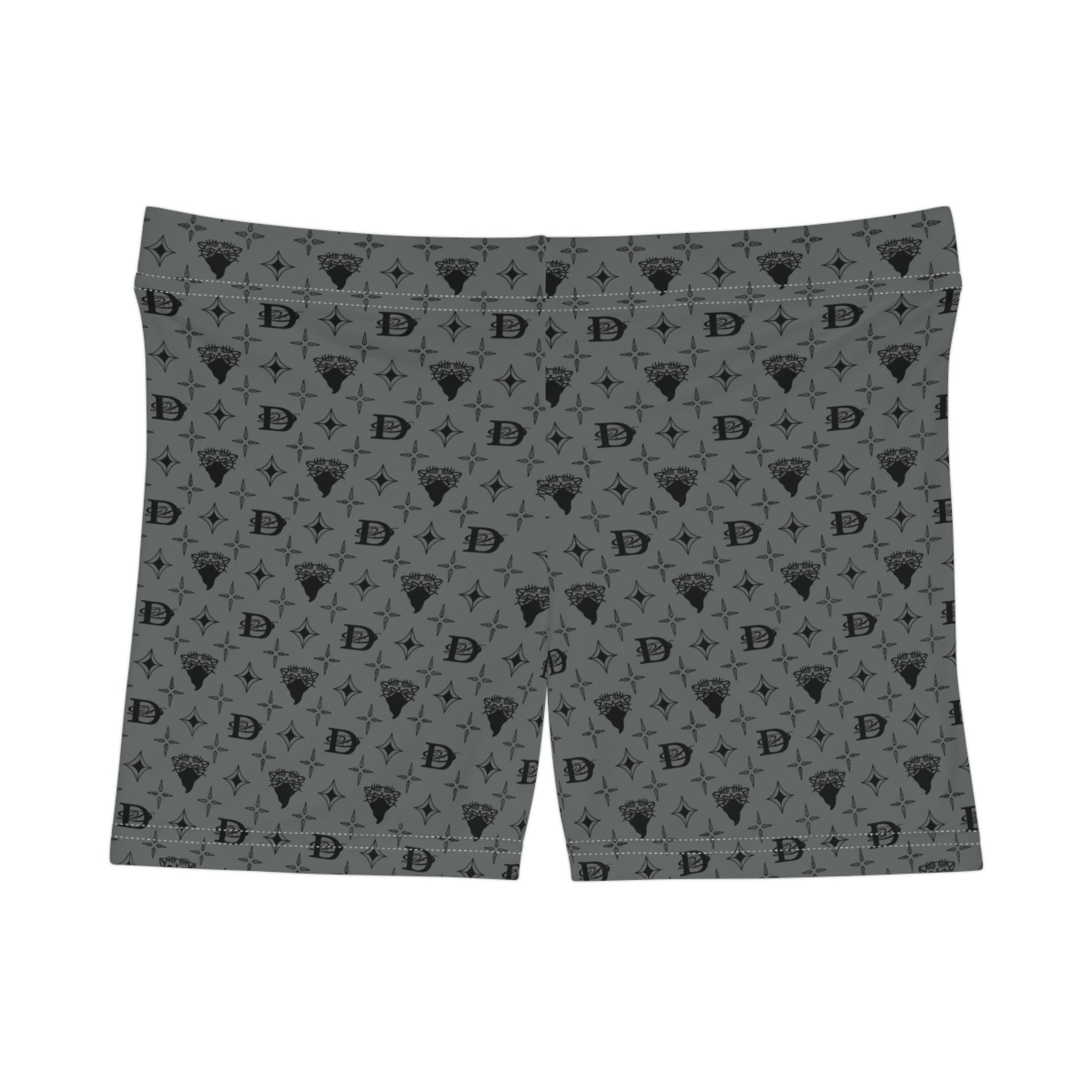 Bandito Panther Custom Monogram Print Women's Shorts AOP