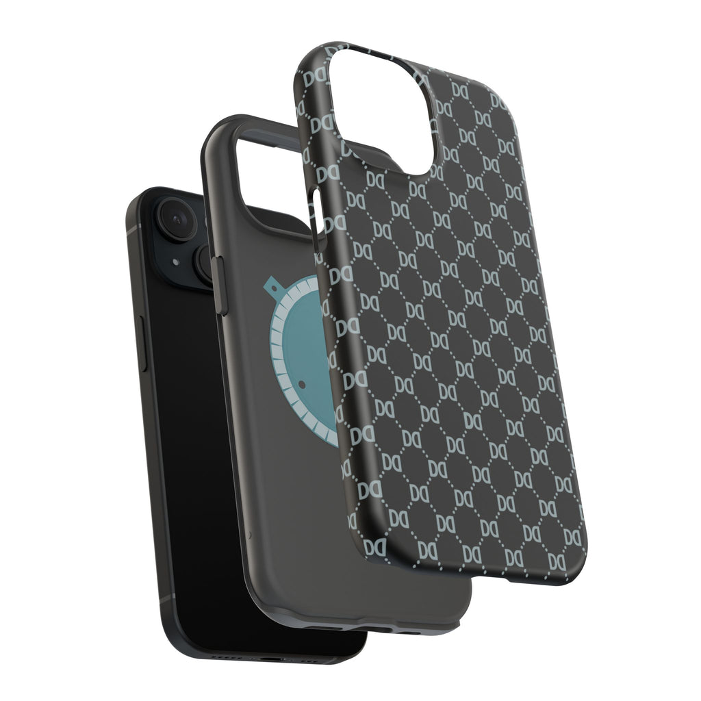 DD Monogram Pattern Magnetic Phone Case