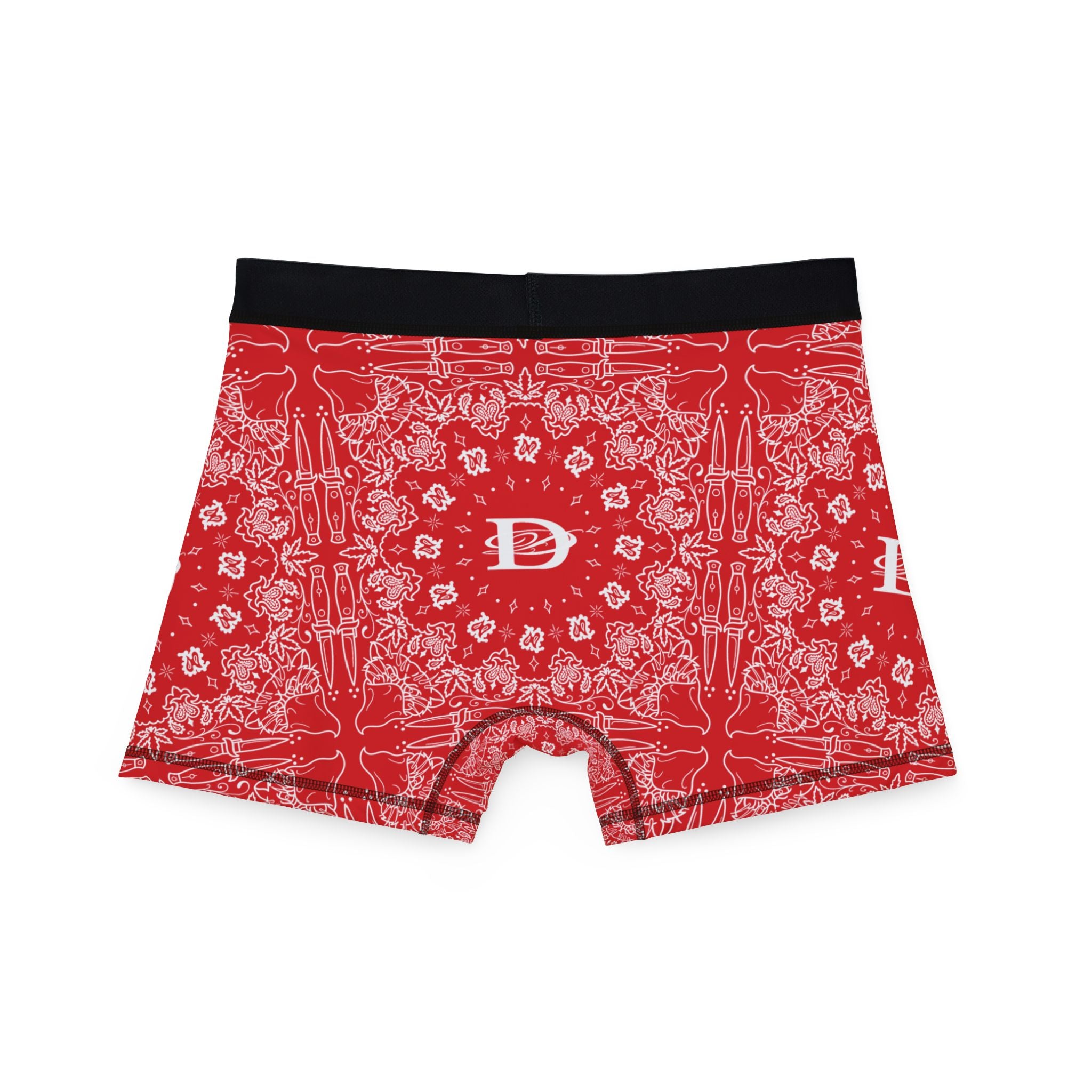 DD Custom Bandana Print Men's Boxers AOP
