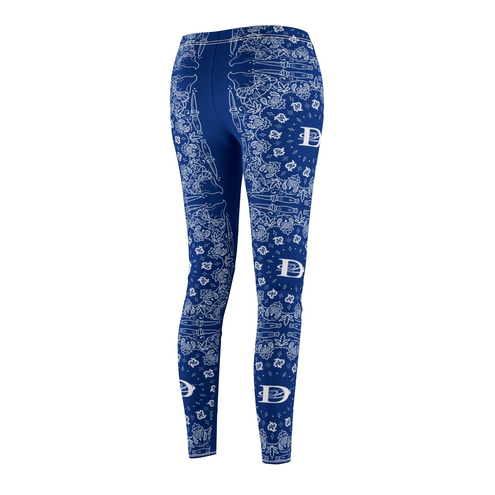 DD Custom Bandana Print Women's Leggings AOP