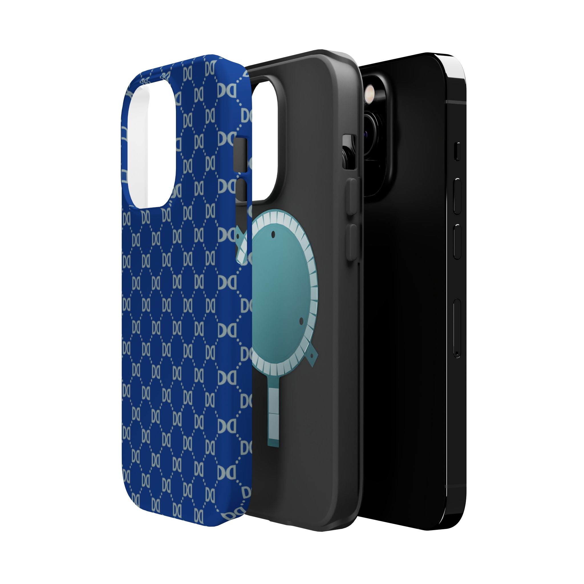 DD Monogram Pattern Magnetic Phone Case