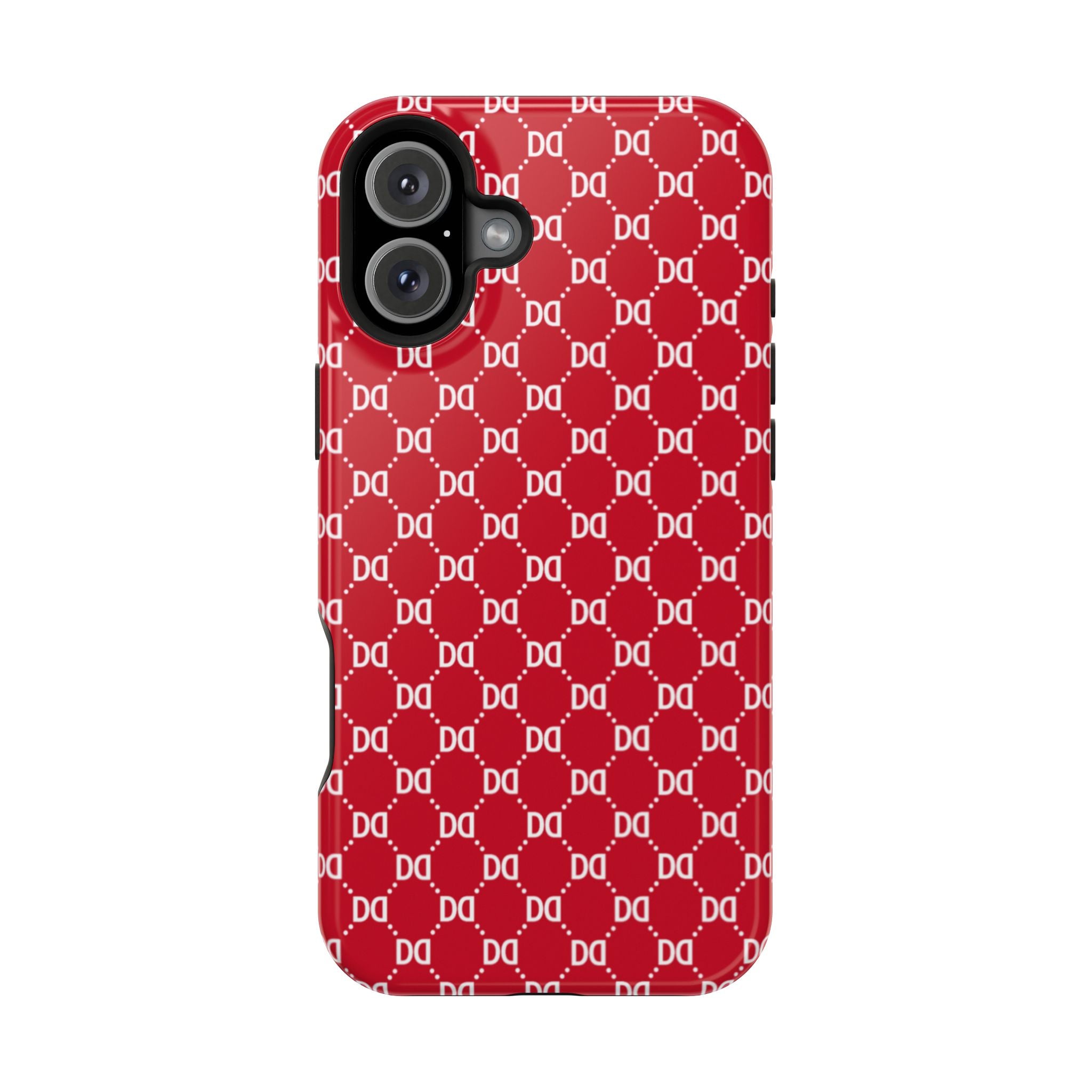DD Monogram Pattern Magnetic Phone Case