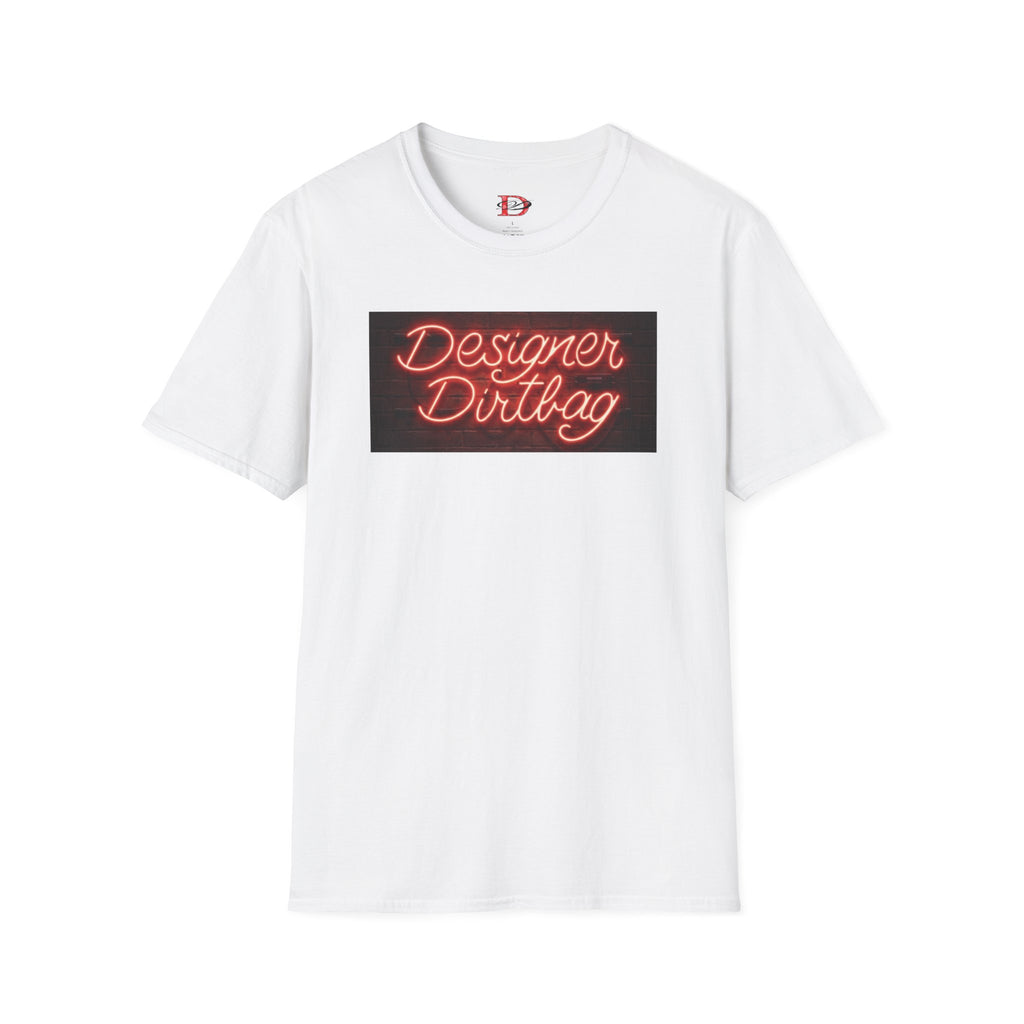 DD Neon Sign Softstyle Unisex T-Shirt