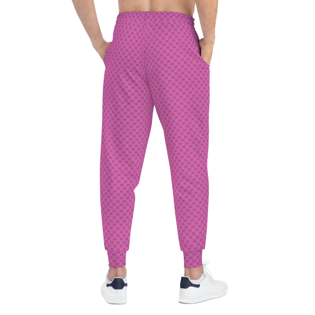 DD Custom Monogram Print Unisex Joggers AOP
