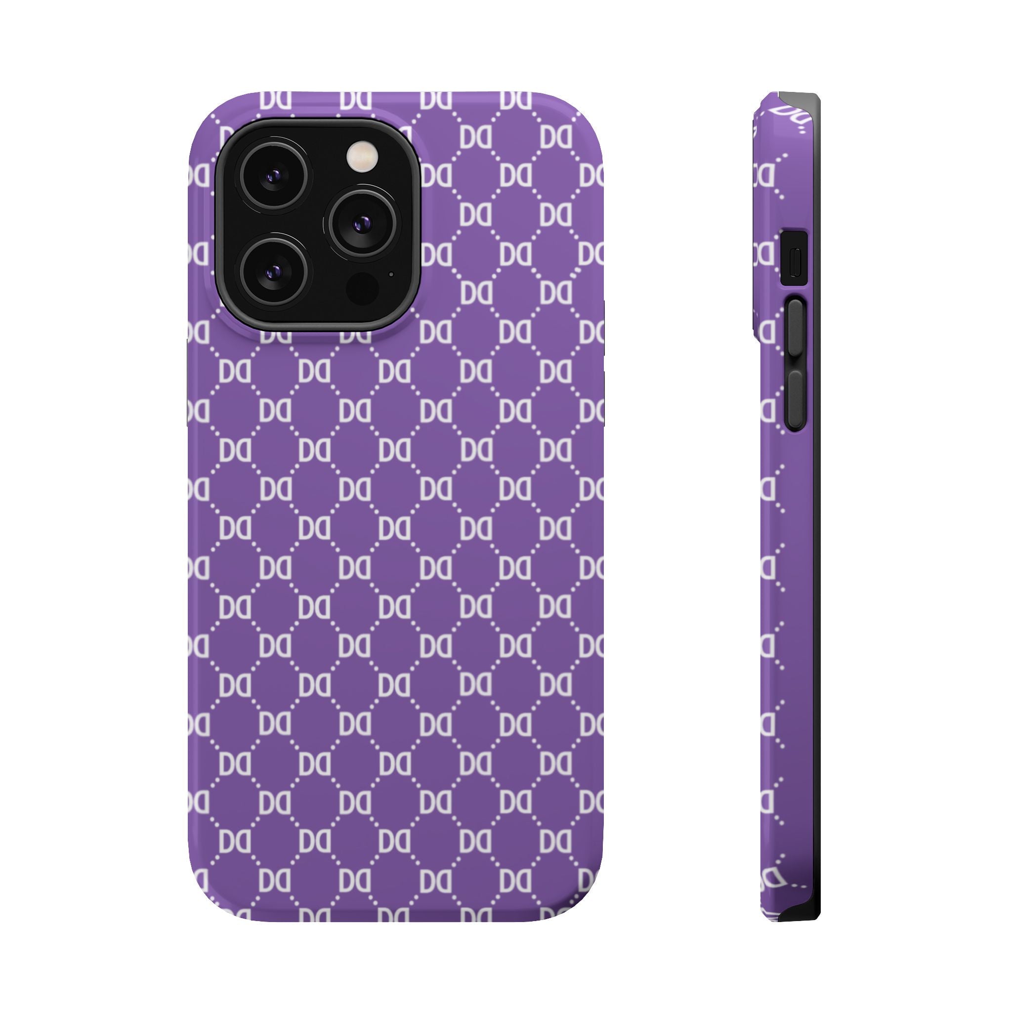 DD Monogram Pattern Magnetic Phone Case