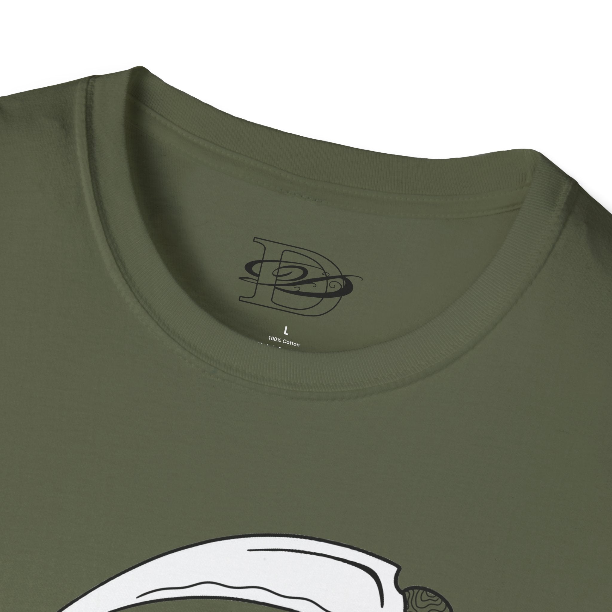 DD Monogram Reaper Unisex Softstyle T-Shirt