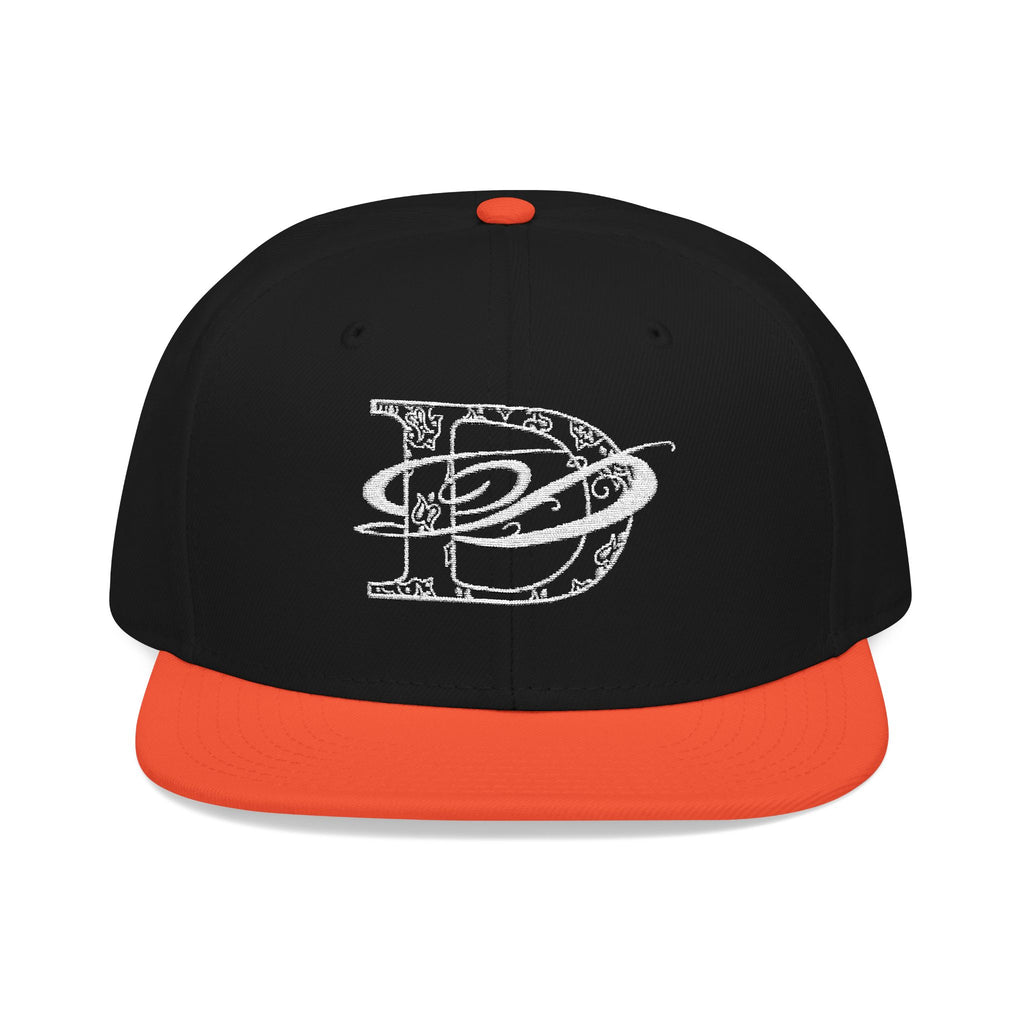 DD Bandana Print Embroidered Flat Billed Snapback Cap | Streetwear, Urban Fashion, Tattoo, Bandana, Designer