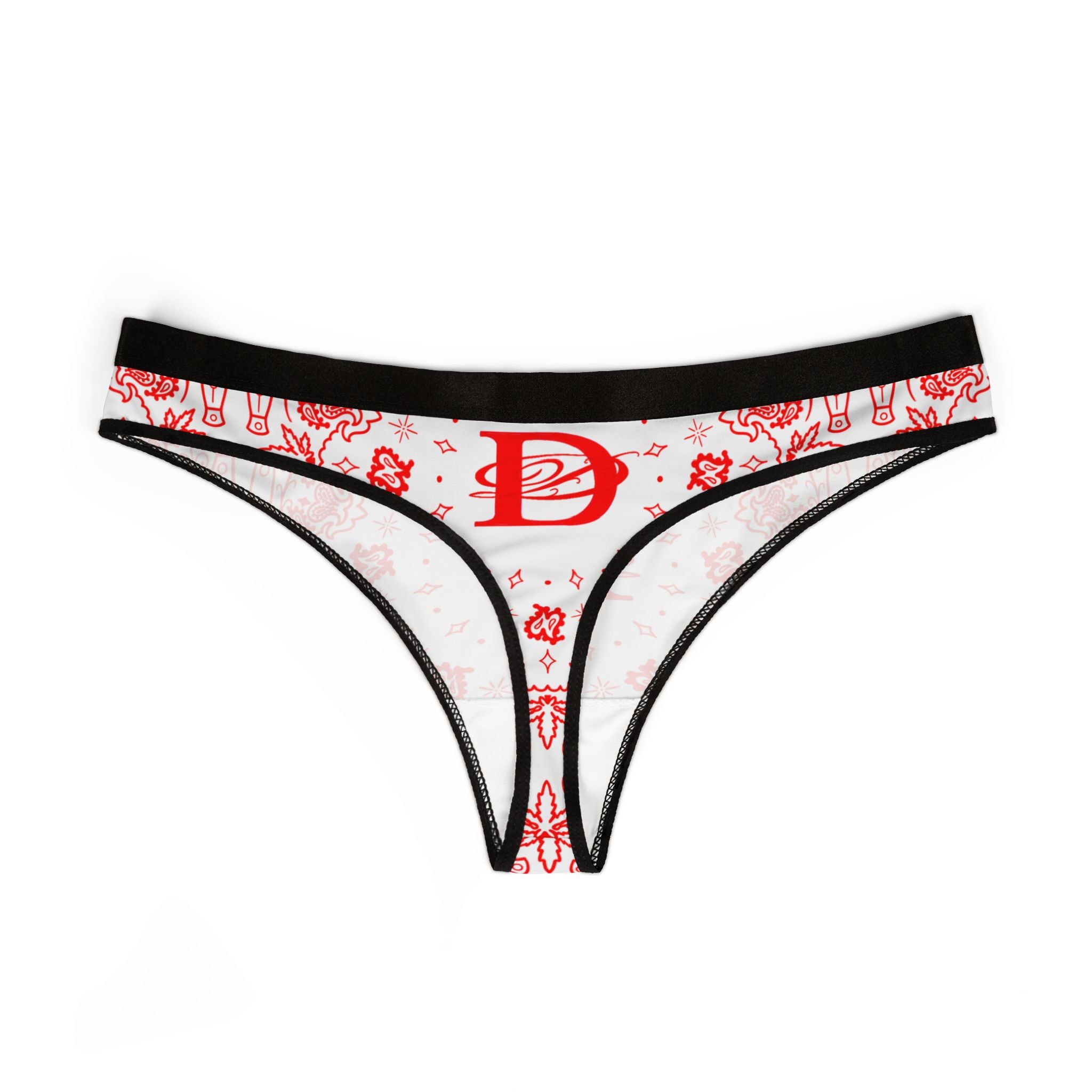 DD Custom Bandana Women's Thong Underwear | Underwear, Tattoo, Streetwear, Designer, Fashion, Bandana